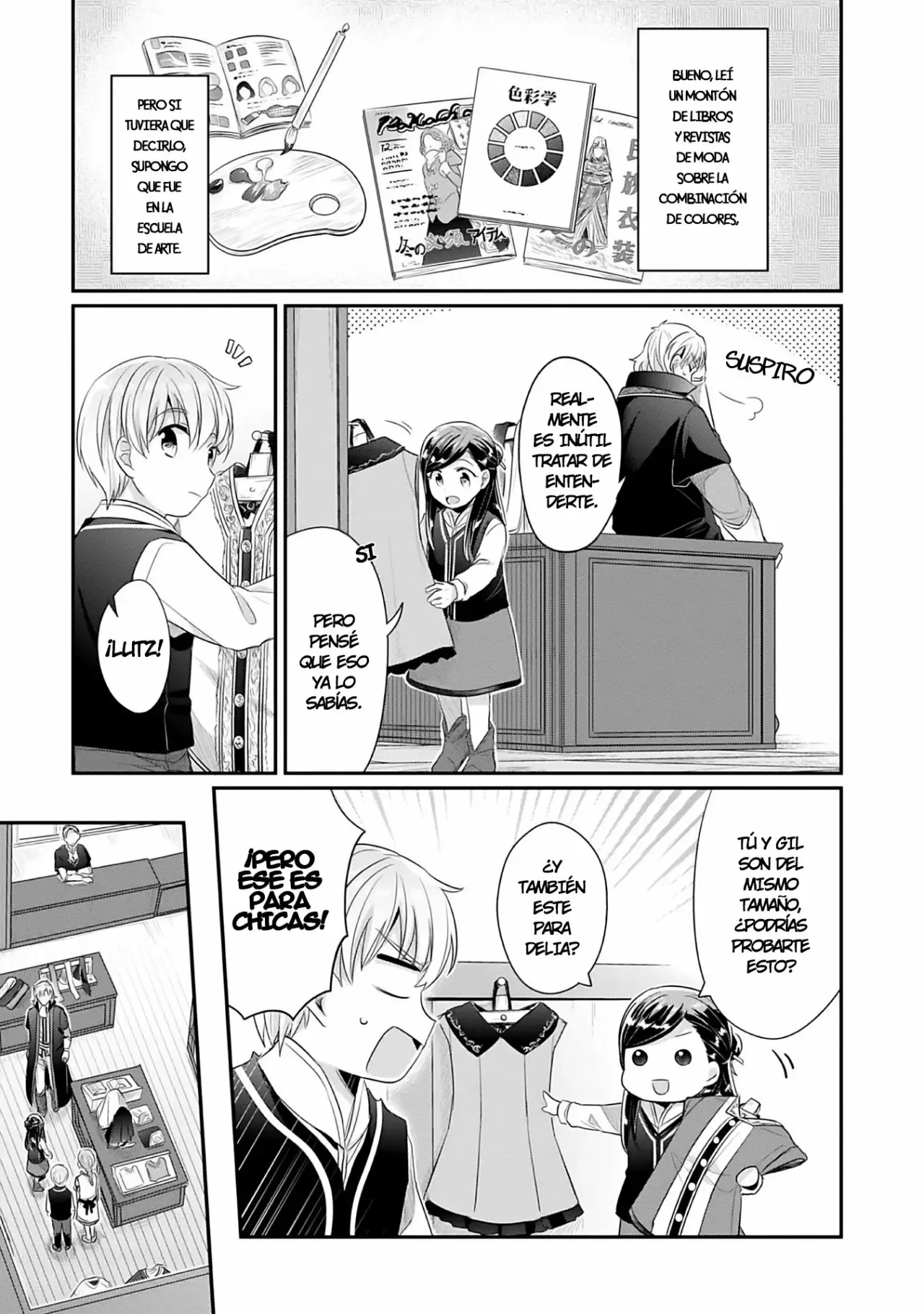 Honzuki no Gekokujou: Shisho ni Naru Tame ni wa Shudan wo Erandeiraremasen Dai 2-bu – Hon no Tame nara Miko ni Naru! Capítulo 4 - Page 4