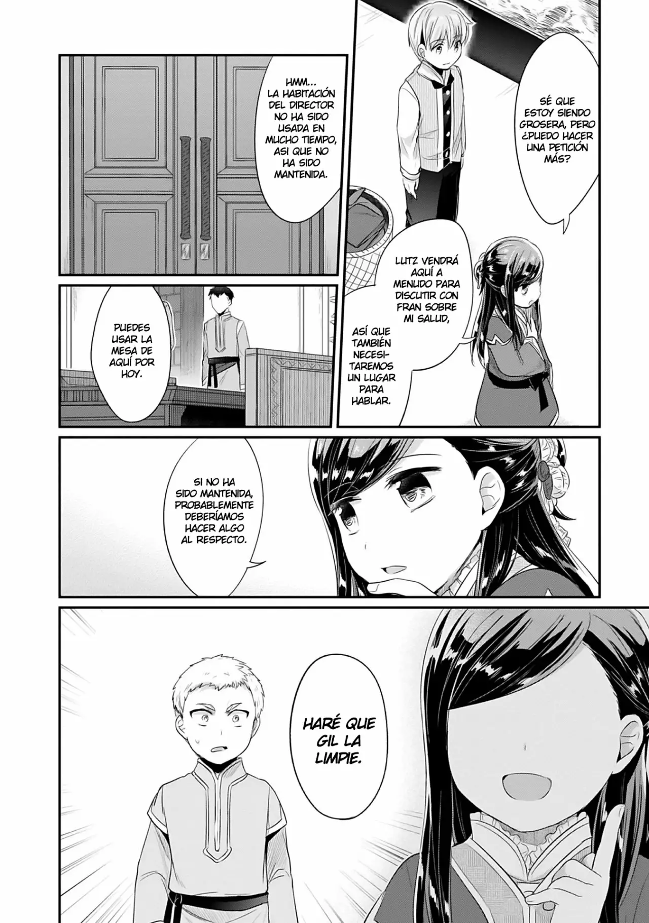 Honzuki no Gekokujou: Shisho ni Naru Tame ni wa Shudan wo Erandeiraremasen Dai 2-bu – Hon no Tame nara Miko ni Naru! Capítulo 4 - Page 43