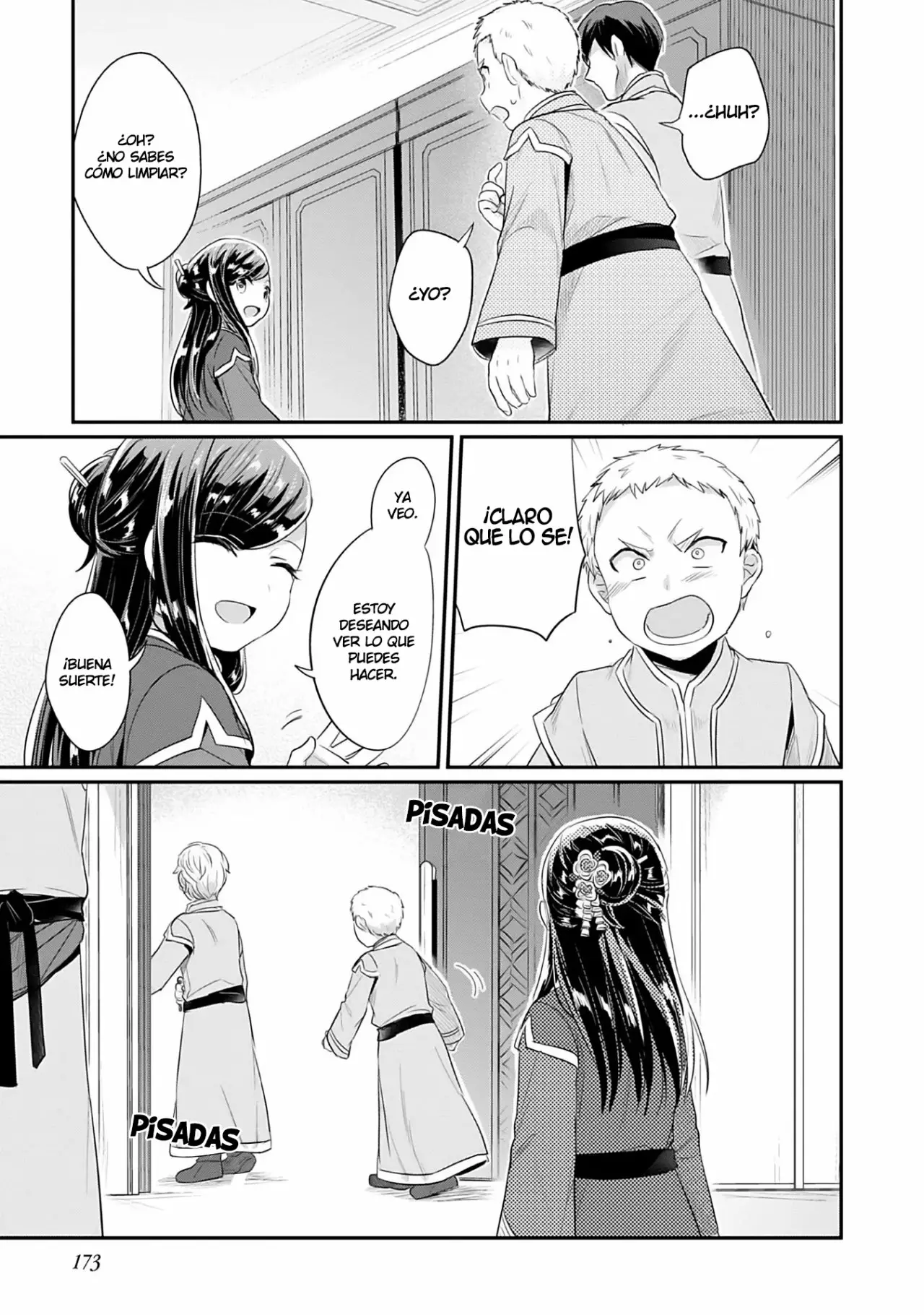 Honzuki no Gekokujou: Shisho ni Naru Tame ni wa Shudan wo Erandeiraremasen Dai 2-bu – Hon no Tame nara Miko ni Naru! Capítulo 4 - Page 44