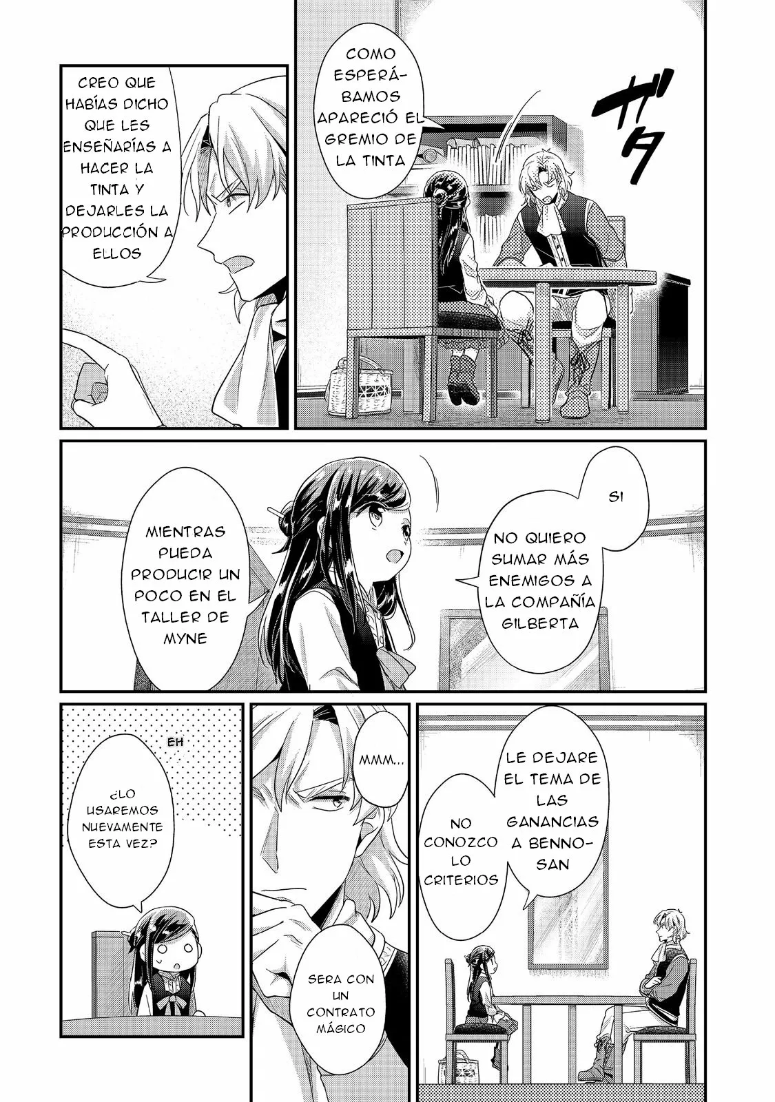 Honzuki no Gekokujou: Shisho ni Naru Tame ni wa Shudan wo Erandeiraremasen Dai 2-bu – Hon no Tame nara Miko ni Naru! Capítulo 40 - Page 12
