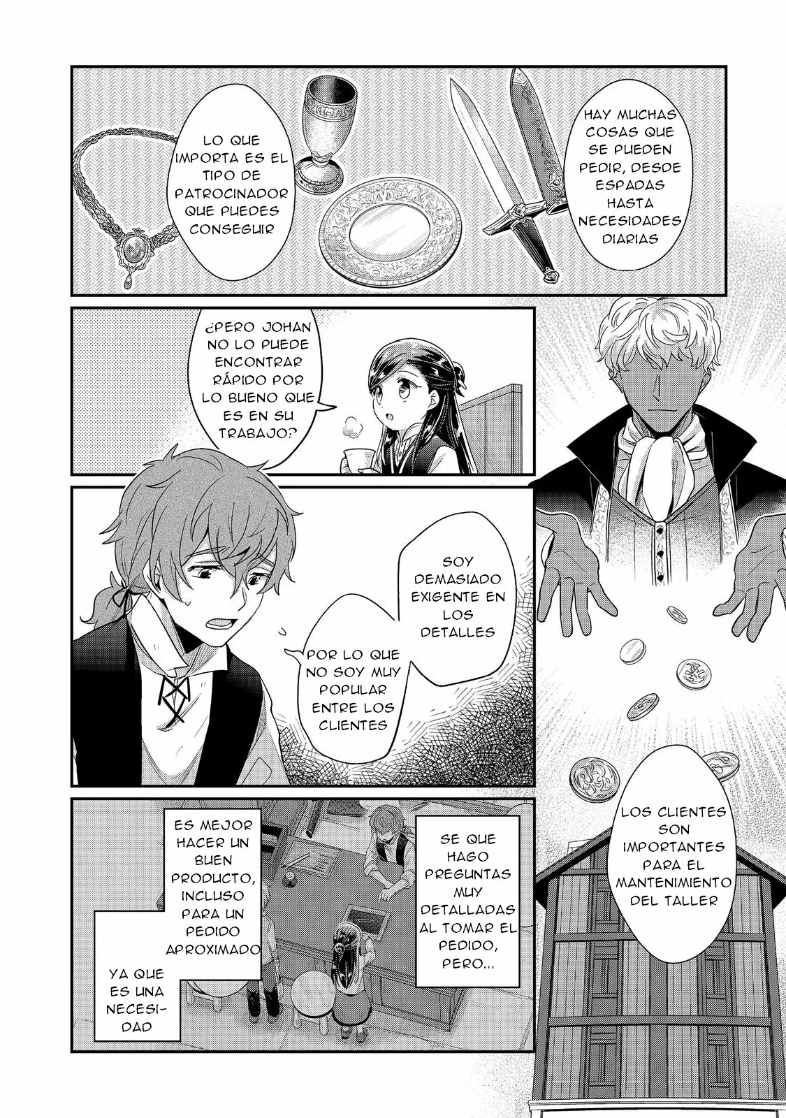 Honzuki no Gekokujou: Shisho ni Naru Tame ni wa Shudan wo Erandeiraremasen Dai 2-bu – Hon no Tame nara Miko ni Naru! Capítulo 40 - Page 3