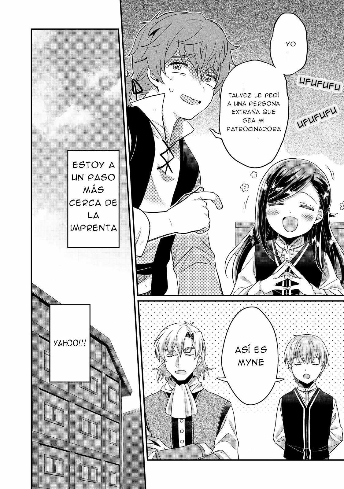 Honzuki no Gekokujou: Shisho ni Naru Tame ni wa Shudan wo Erandeiraremasen Dai 2-bu – Hon no Tame nara Miko ni Naru! Capítulo 40 - Page 9