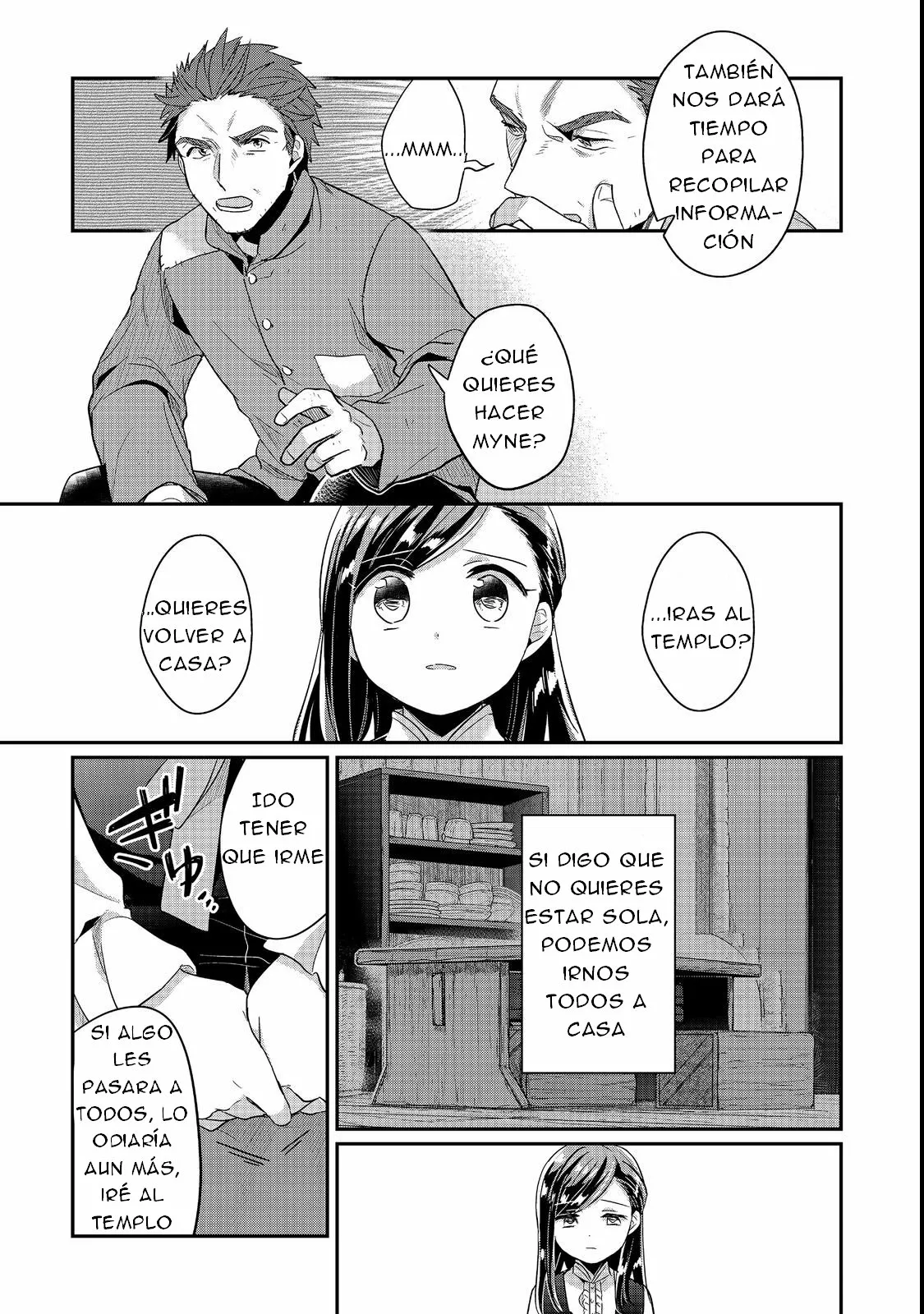 Honzuki no Gekokujou: Shisho ni Naru Tame ni wa Shudan wo Erandeiraremasen Dai 2-bu – Hon no Tame nara Miko ni Naru! Capítulo 41 - Page 9