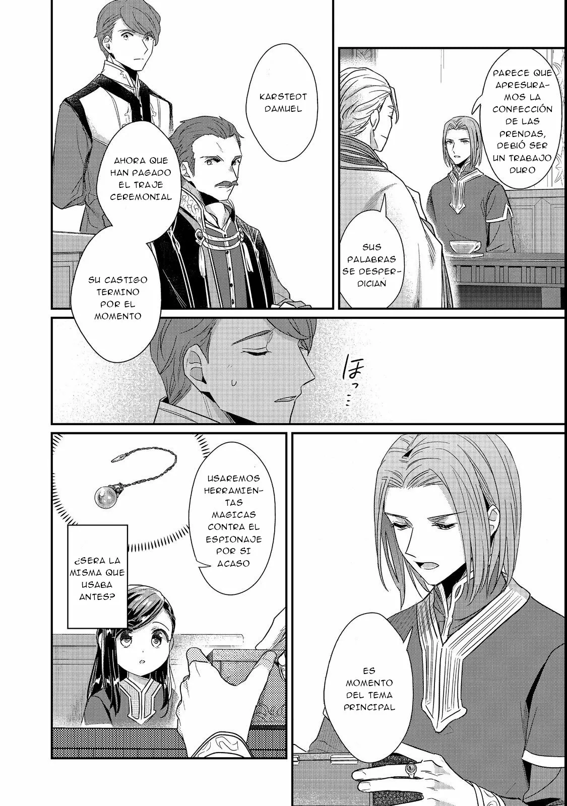 Honzuki no Gekokujou: Shisho ni Naru Tame ni wa Shudan wo Erandeiraremasen Dai 2-bu – Hon no Tame nara Miko ni Naru! Capítulo 42 - Page 7