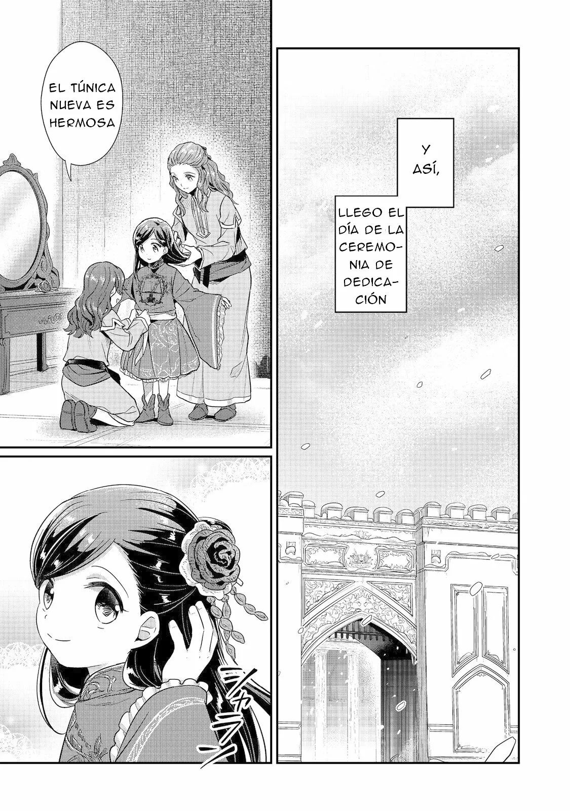 Honzuki no Gekokujou: Shisho ni Naru Tame ni wa Shudan wo Erandeiraremasen Dai 2-bu – Hon no Tame nara Miko ni Naru! Capítulo 43.2 - Page 6