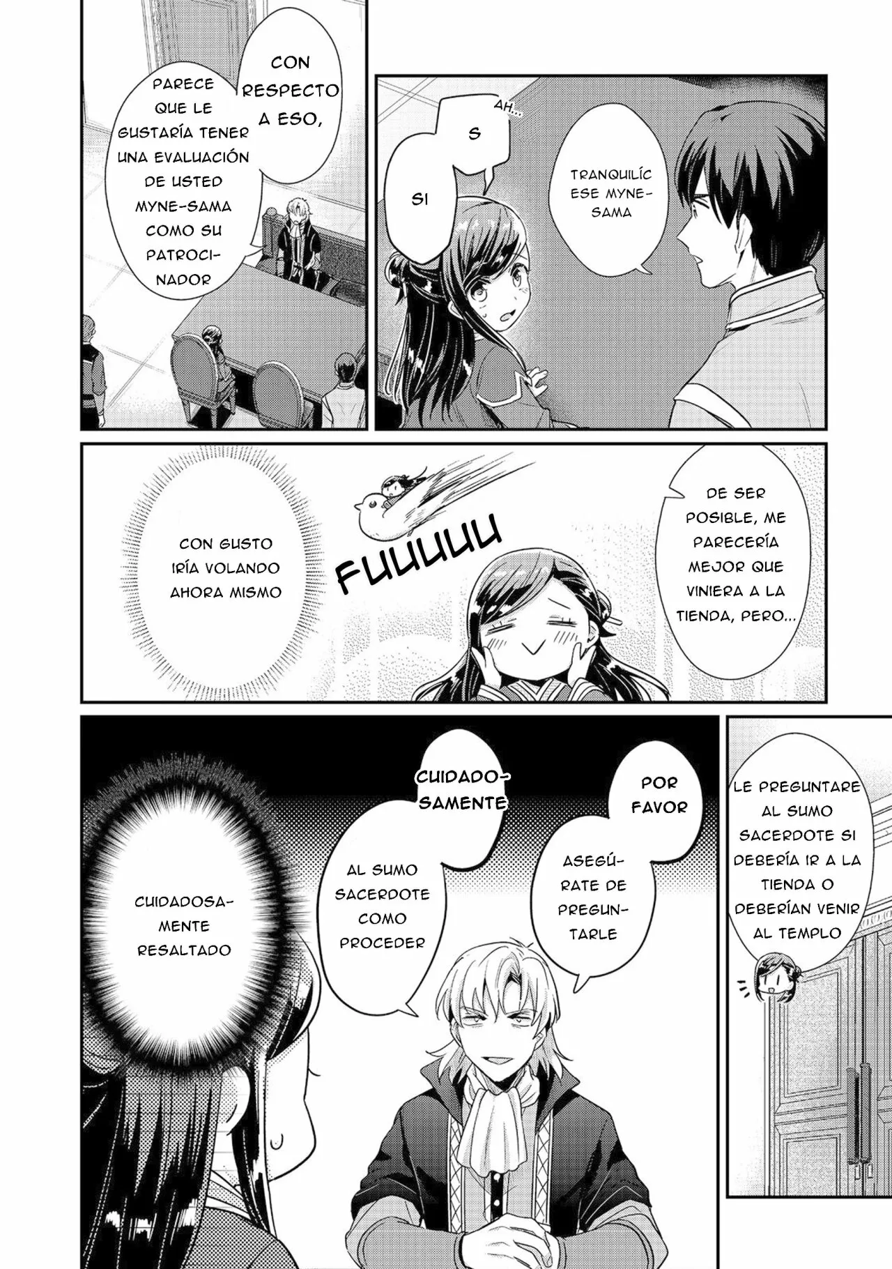Honzuki no Gekokujou: Shisho ni Naru Tame ni wa Shudan wo Erandeiraremasen Dai 2-bu – Hon no Tame nara Miko ni Naru! Capítulo 44 - Page 13