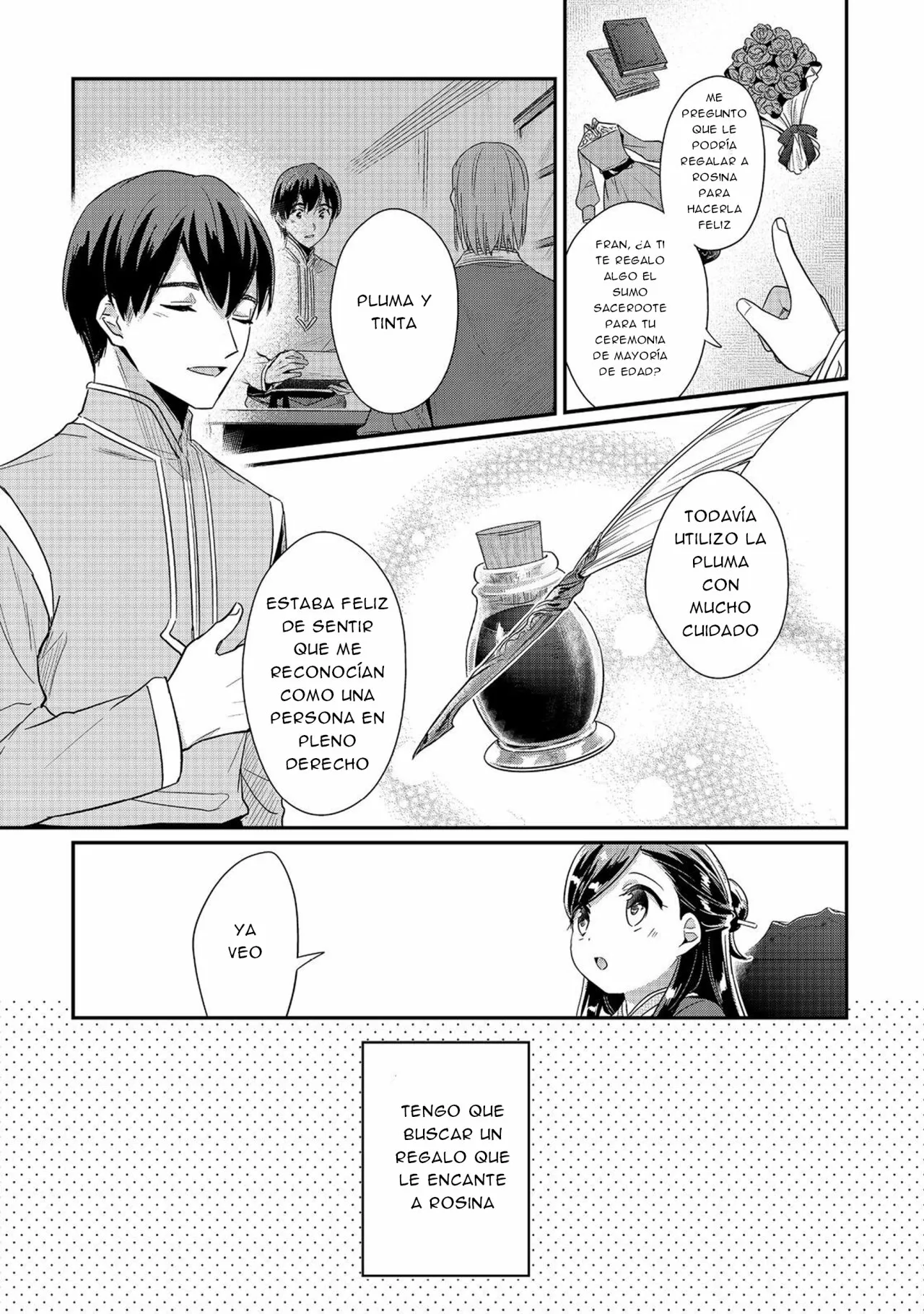 Honzuki no Gekokujou: Shisho ni Naru Tame ni wa Shudan wo Erandeiraremasen Dai 2-bu – Hon no Tame nara Miko ni Naru! Capítulo 44 - Page 4