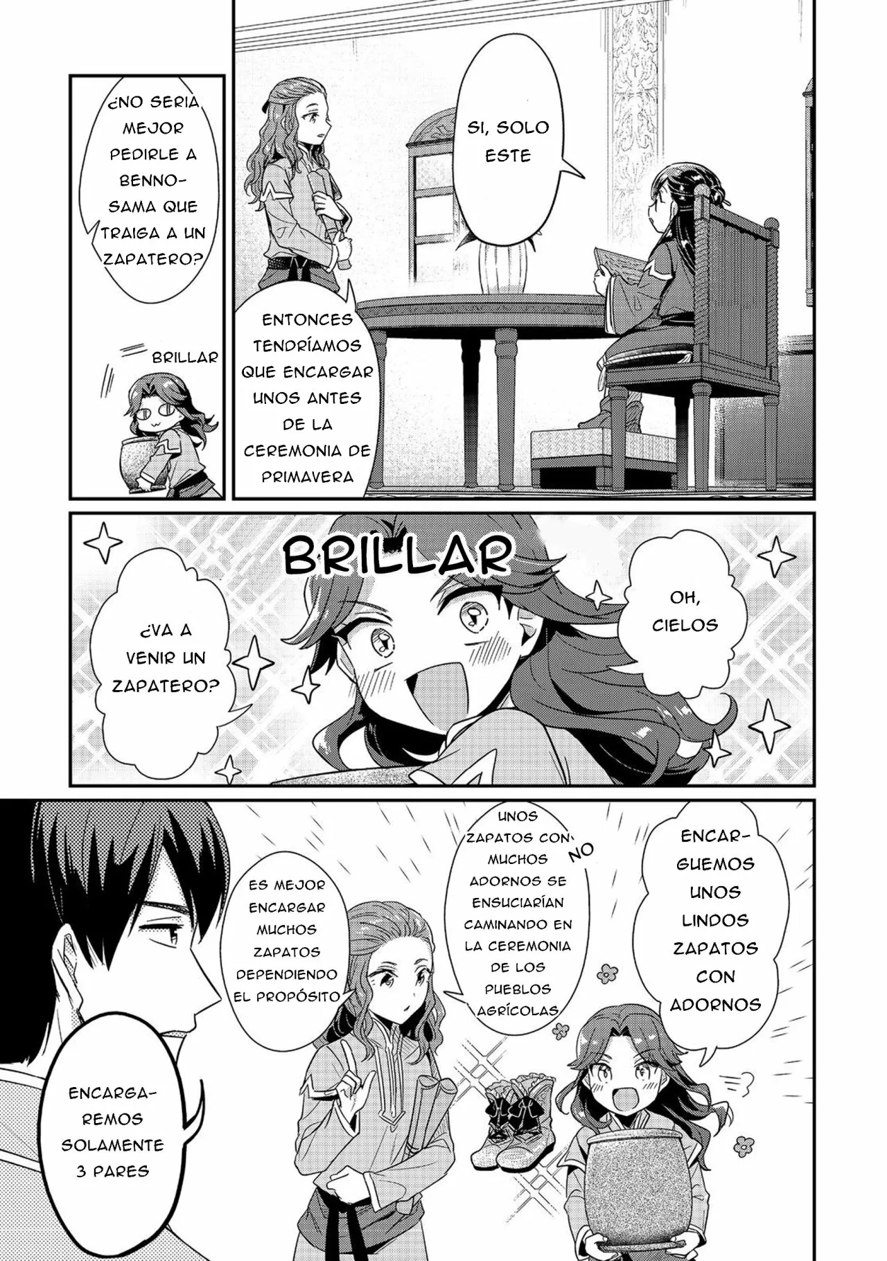 Honzuki no Gekokujou: Shisho ni Naru Tame ni wa Shudan wo Erandeiraremasen Dai 2-bu – Hon no Tame nara Miko ni Naru! Capítulo 44 - Page 6