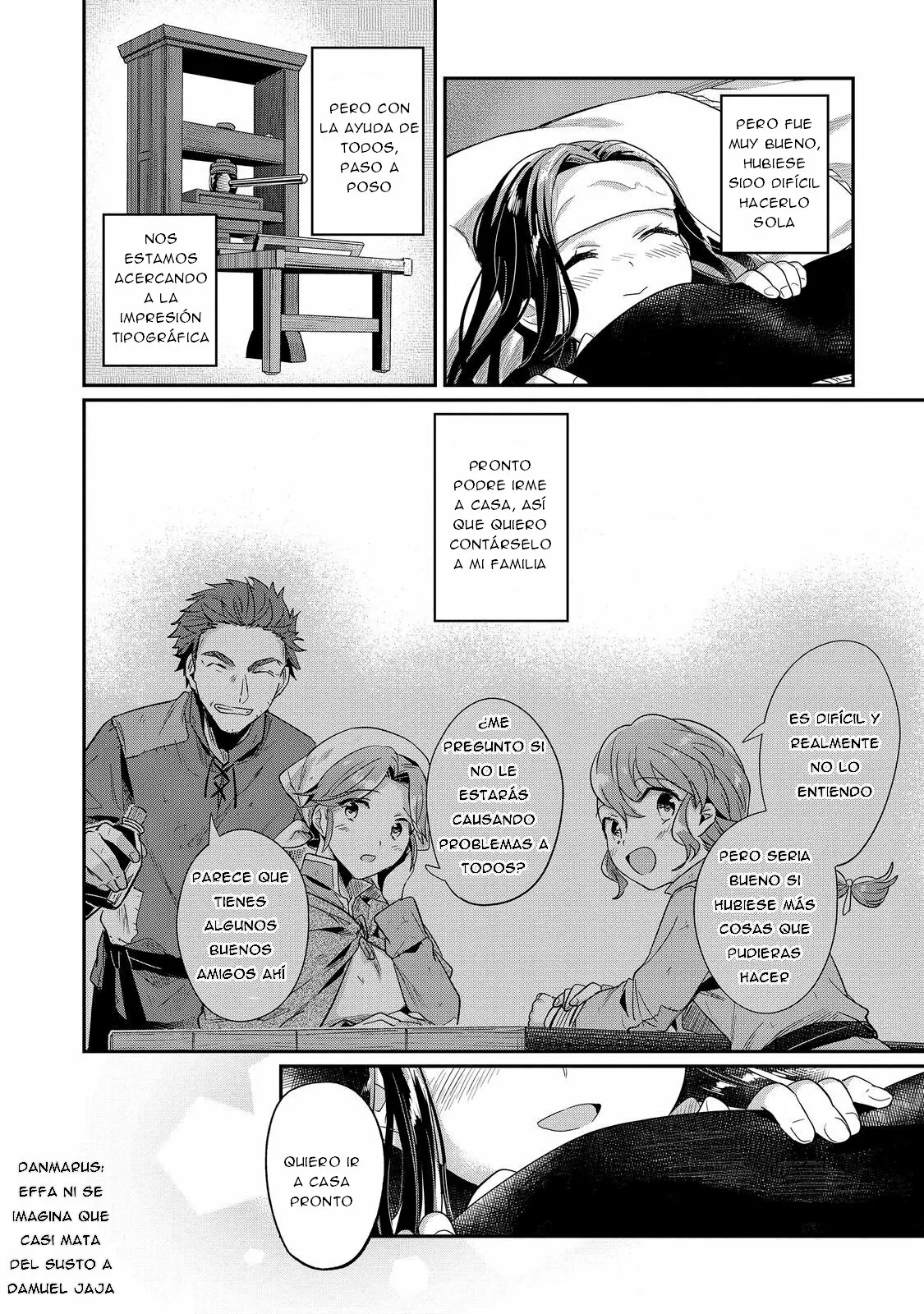 Honzuki no Gekokujou: Shisho ni Naru Tame ni wa Shudan wo Erandeiraremasen Dai 2-bu – Hon no Tame nara Miko ni Naru! Capítulo 45 - Page 17