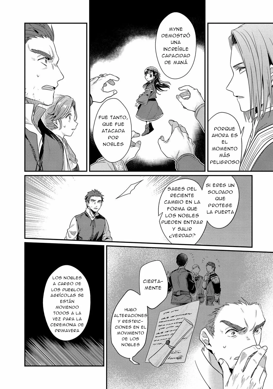 Honzuki no Gekokujou: Shisho ni Naru Tame ni wa Shudan wo Erandeiraremasen Dai 2-bu – Hon no Tame nara Miko ni Naru! Capítulo 45 - Page 27