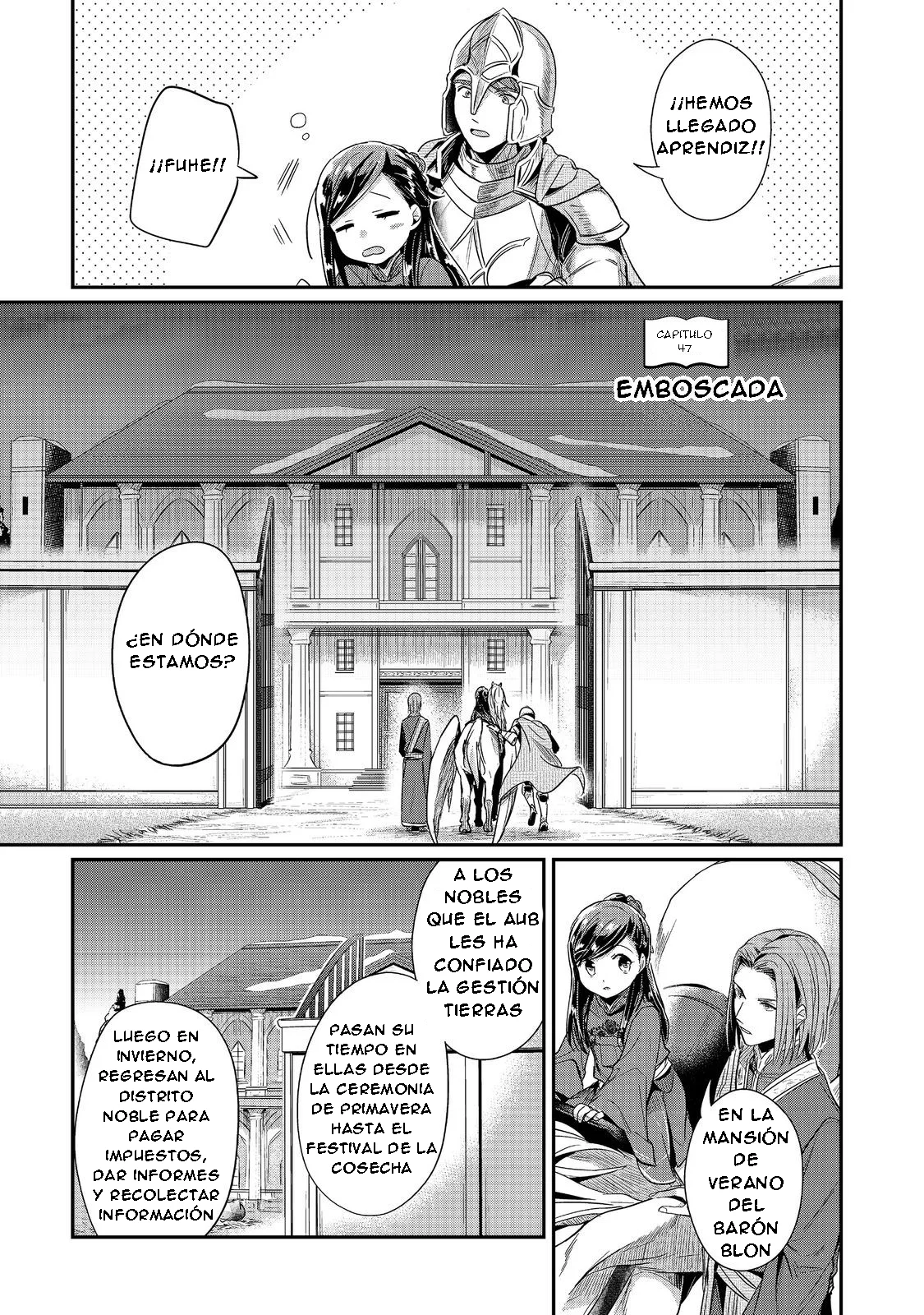 Honzuki no Gekokujou: Shisho ni Naru Tame ni wa Shudan wo Erandeiraremasen Dai 2-bu – Hon no Tame nara Miko ni Naru! Capítulo 47 - Page 2