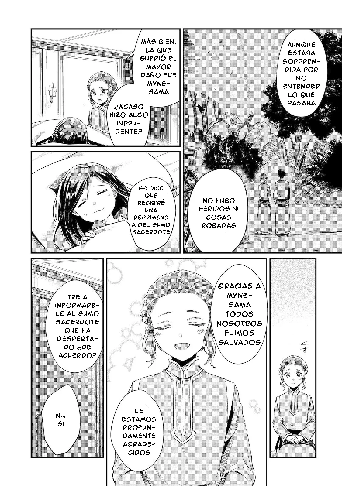 Honzuki no Gekokujou: Shisho ni Naru Tame ni wa Shudan wo Erandeiraremasen Dai 2-bu – Hon no Tame nara Miko ni Naru! Capítulo 48 - Page 26