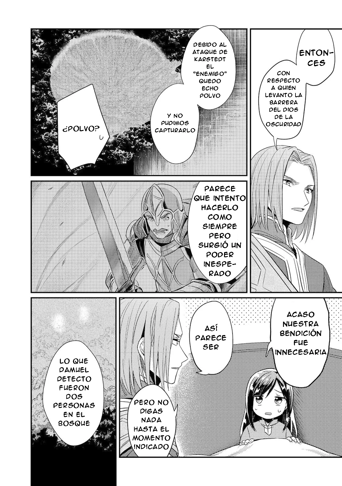Honzuki no Gekokujou: Shisho ni Naru Tame ni wa Shudan wo Erandeiraremasen Dai 2-bu – Hon no Tame nara Miko ni Naru! Capítulo 48 - Page 28