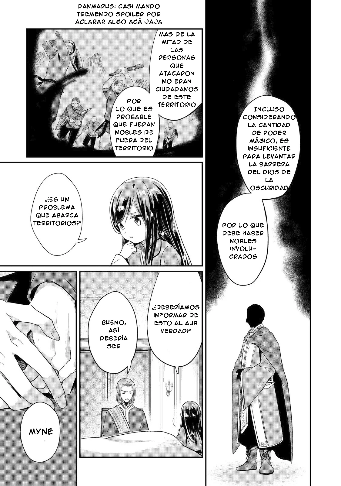 Honzuki no Gekokujou: Shisho ni Naru Tame ni wa Shudan wo Erandeiraremasen Dai 2-bu – Hon no Tame nara Miko ni Naru! Capítulo 48 - Page 29