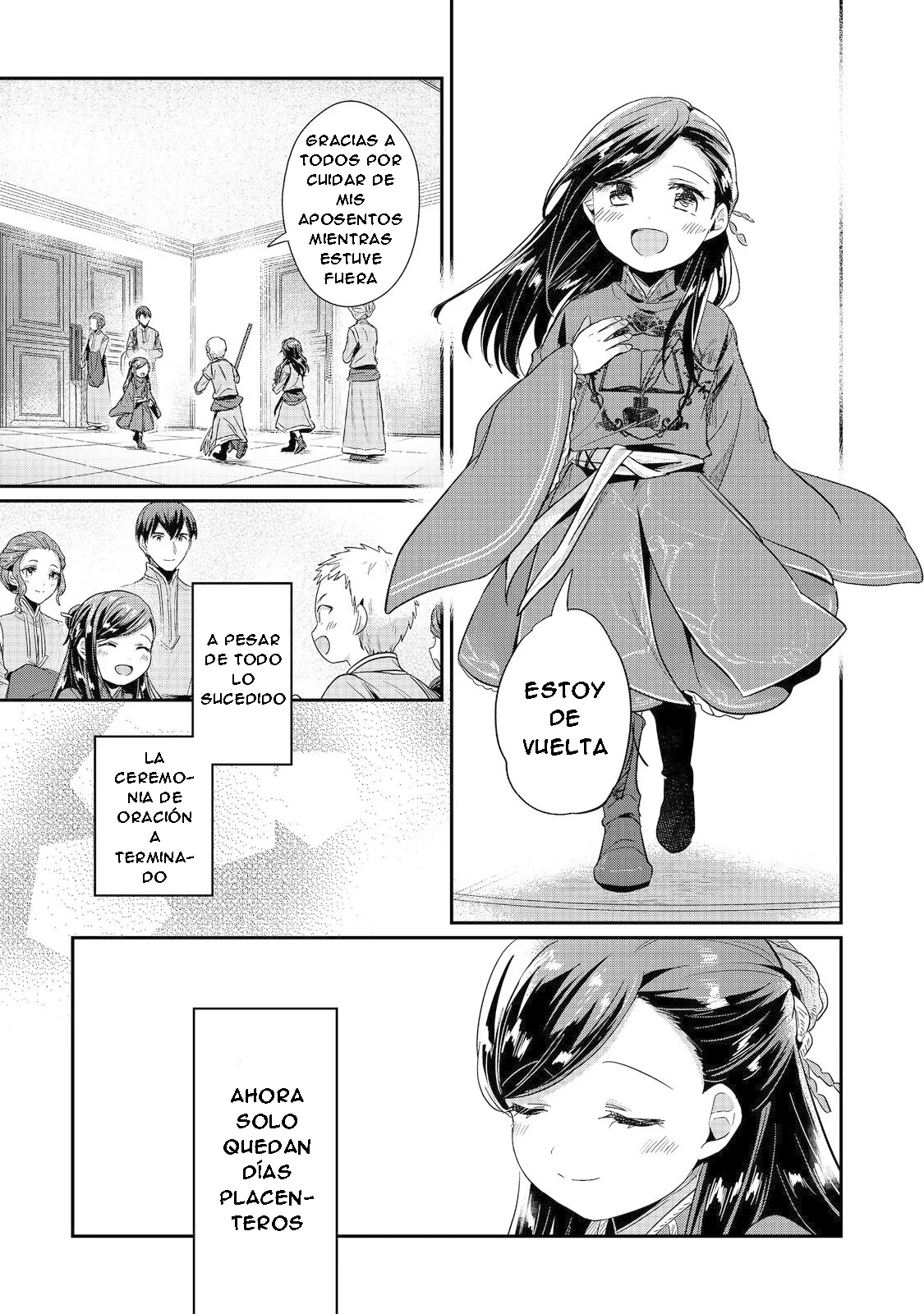 Honzuki no Gekokujou: Shisho ni Naru Tame ni wa Shudan wo Erandeiraremasen Dai 2-bu – Hon no Tame nara Miko ni Naru! Capítulo 48 - Page 33