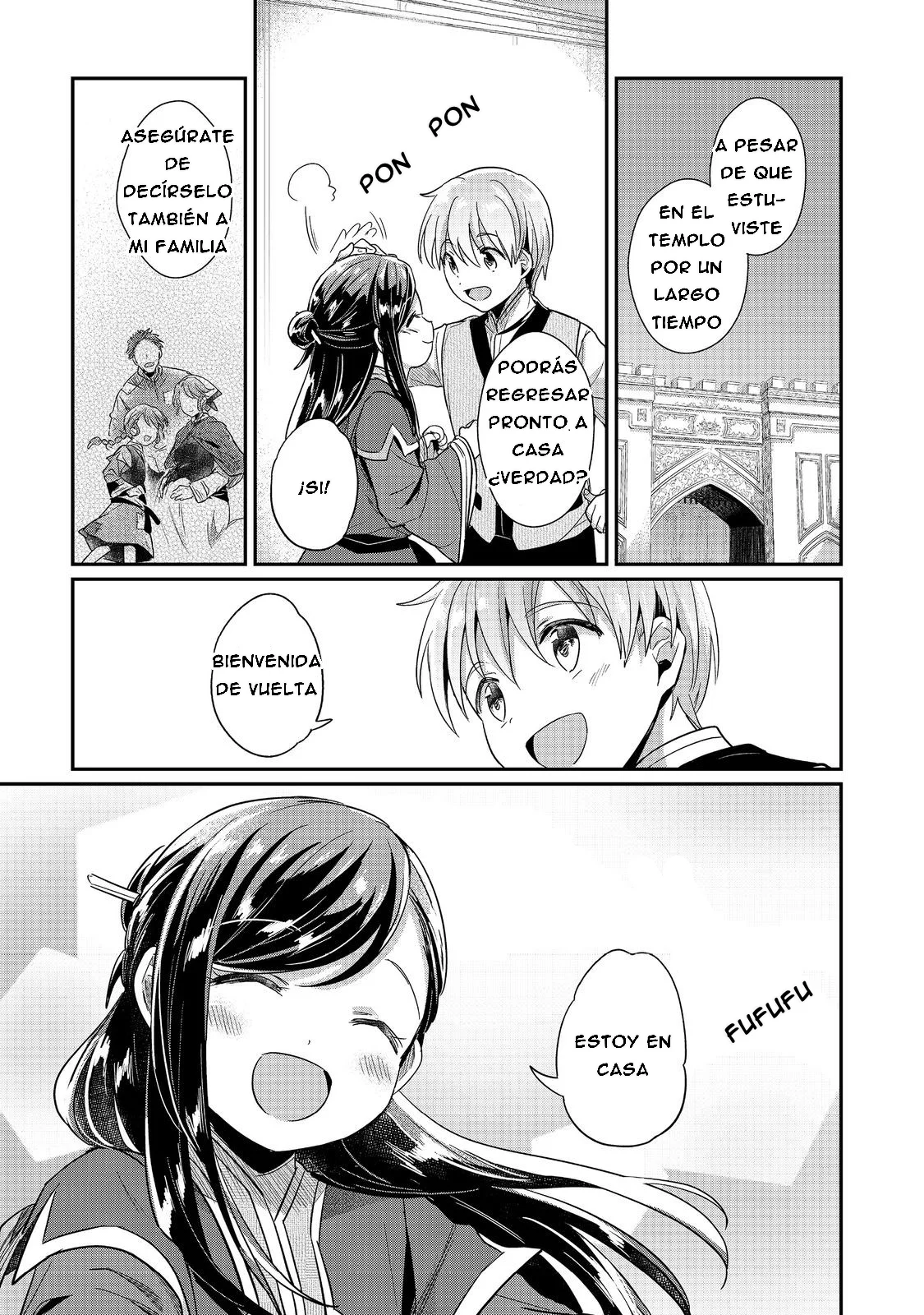 Honzuki no Gekokujou: Shisho ni Naru Tame ni wa Shudan wo Erandeiraremasen Dai 2-bu – Hon no Tame nara Miko ni Naru! Capítulo 49 - Page 11