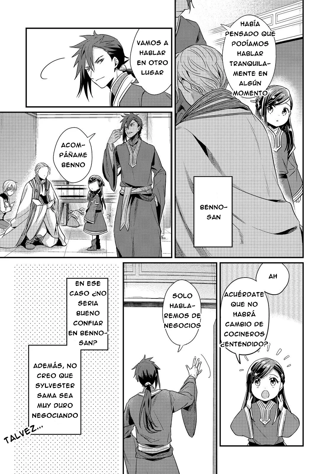 Honzuki no Gekokujou: Shisho ni Naru Tame ni wa Shudan wo Erandeiraremasen Dai 2-bu – Hon no Tame nara Miko ni Naru! Capítulo 49 - Page 19