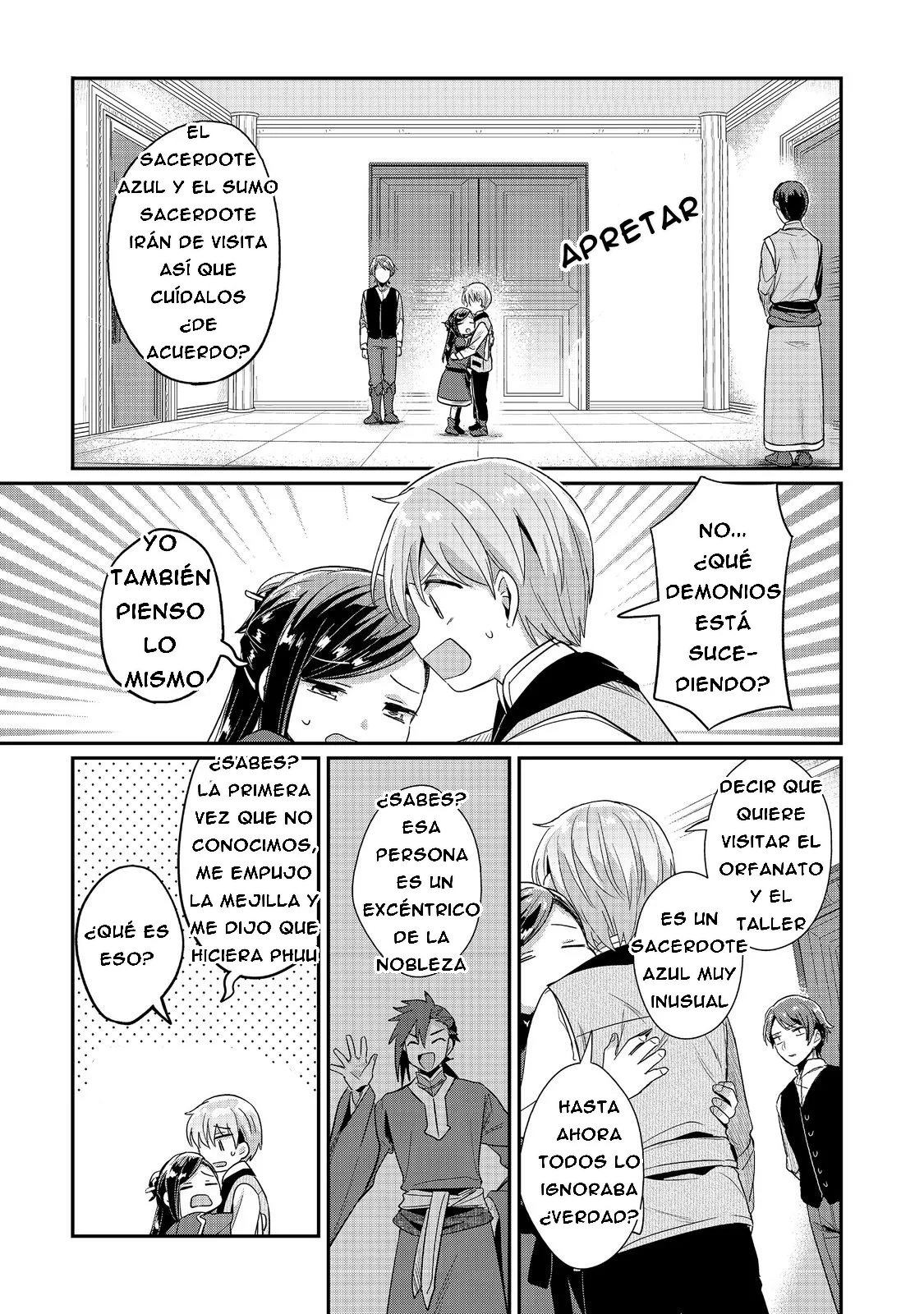 Honzuki no Gekokujou: Shisho ni Naru Tame ni wa Shudan wo Erandeiraremasen Dai 2-bu – Hon no Tame nara Miko ni Naru! Capítulo 49 - Page 7