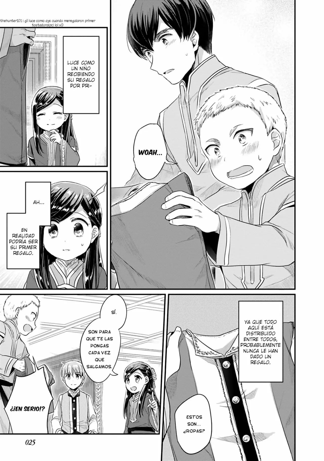 Honzuki no Gekokujou: Shisho ni Naru Tame ni wa Shudan wo Erandeiraremasen Dai 2-bu – Hon no Tame nara Miko ni Naru! Capítulo 5 - Page 24