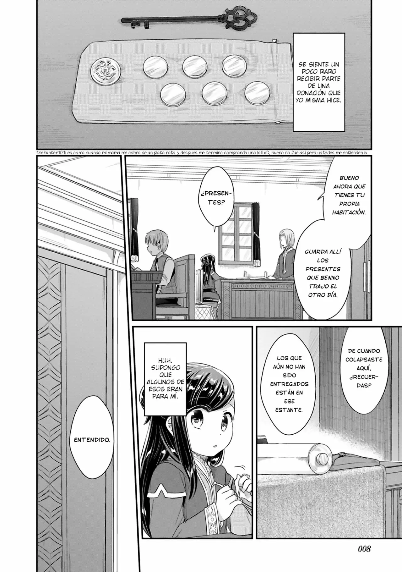 Honzuki no Gekokujou: Shisho ni Naru Tame ni wa Shudan wo Erandeiraremasen Dai 2-bu – Hon no Tame nara Miko ni Naru! Capítulo 5 - Page 7