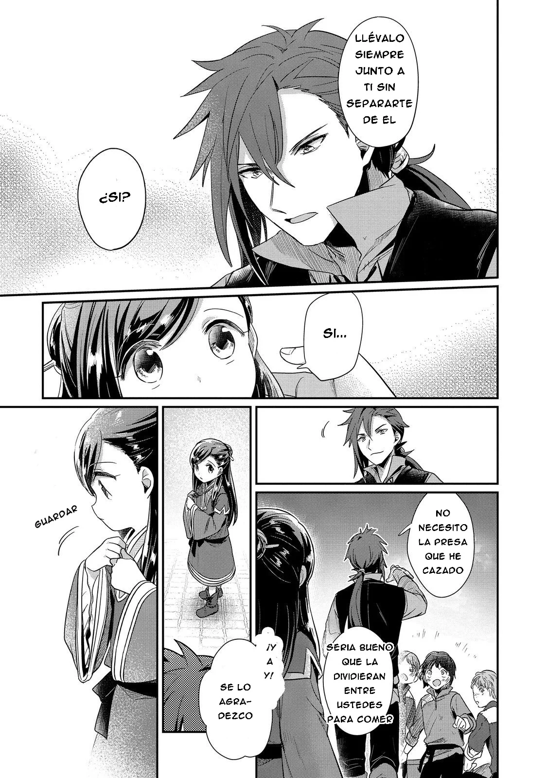 Honzuki no Gekokujou: Shisho ni Naru Tame ni wa Shudan wo Erandeiraremasen Dai 2-bu – Hon no Tame nara Miko ni Naru! Capítulo 50 - Page 13