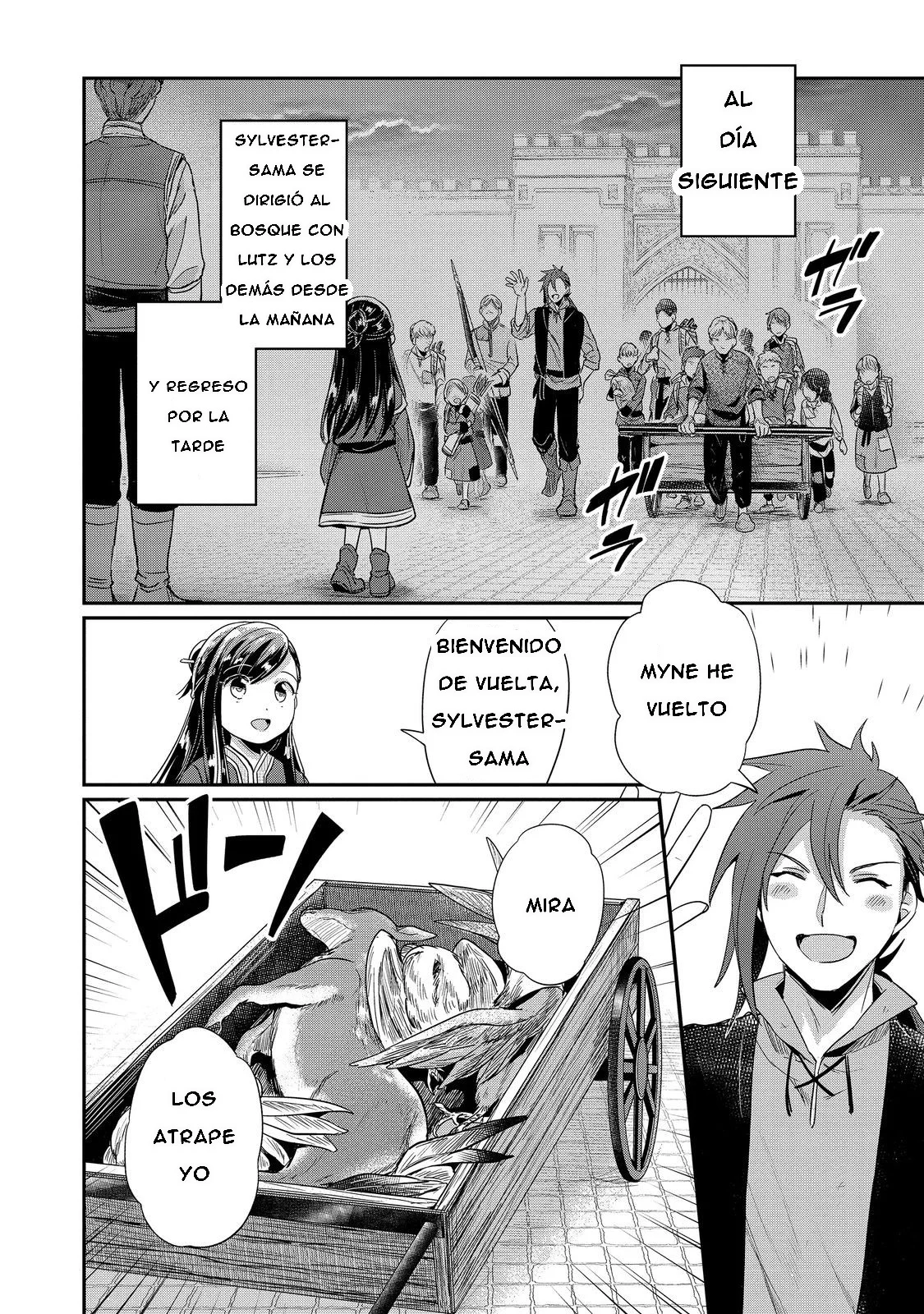 Honzuki no Gekokujou: Shisho ni Naru Tame ni wa Shudan wo Erandeiraremasen Dai 2-bu – Hon no Tame nara Miko ni Naru! Capítulo 50 - Page 4