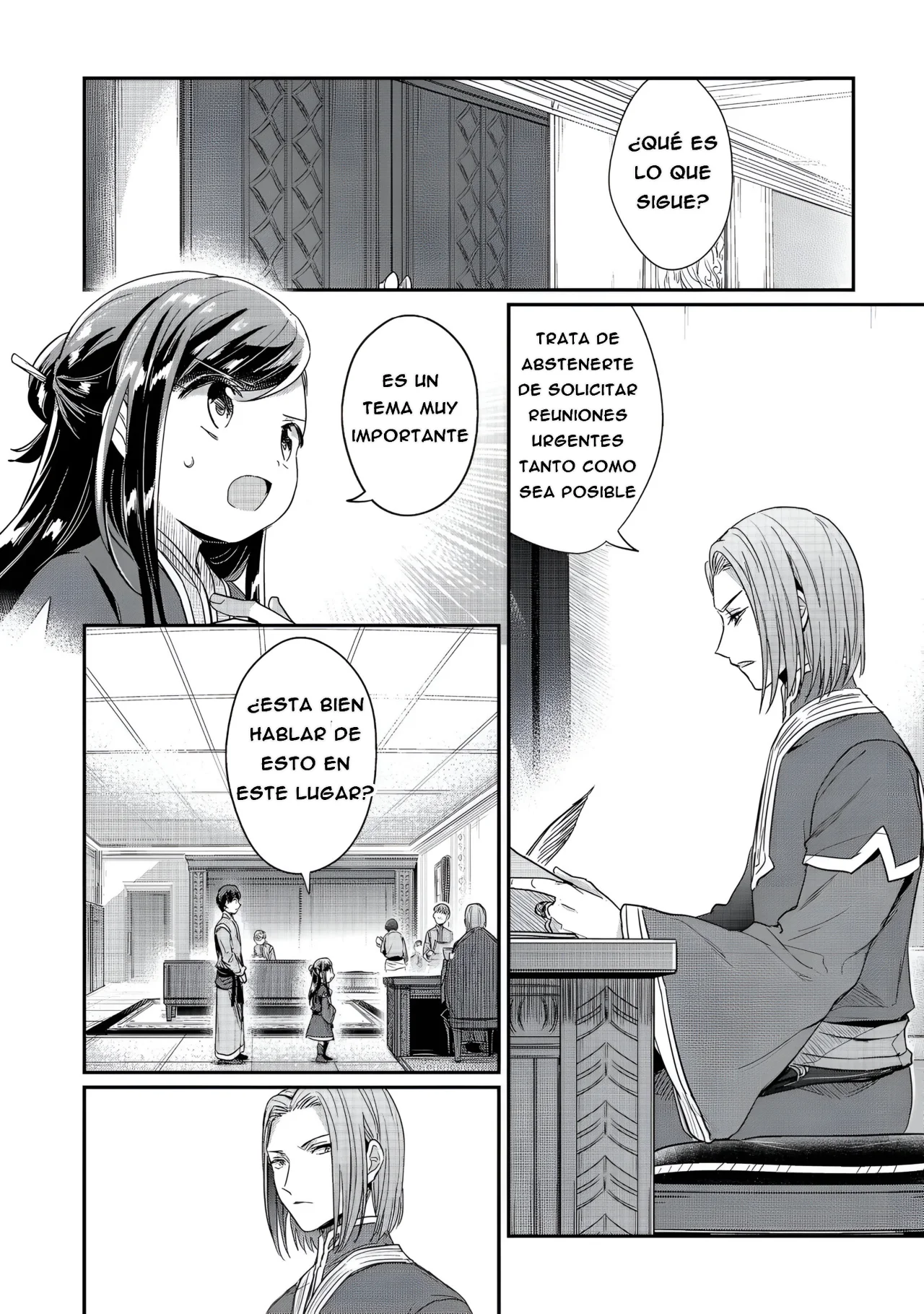 Honzuki no Gekokujou: Shisho ni Naru Tame ni wa Shudan wo Erandeiraremasen Dai 2-bu – Hon no Tame nara Miko ni Naru! Capítulo 52 - Page 28