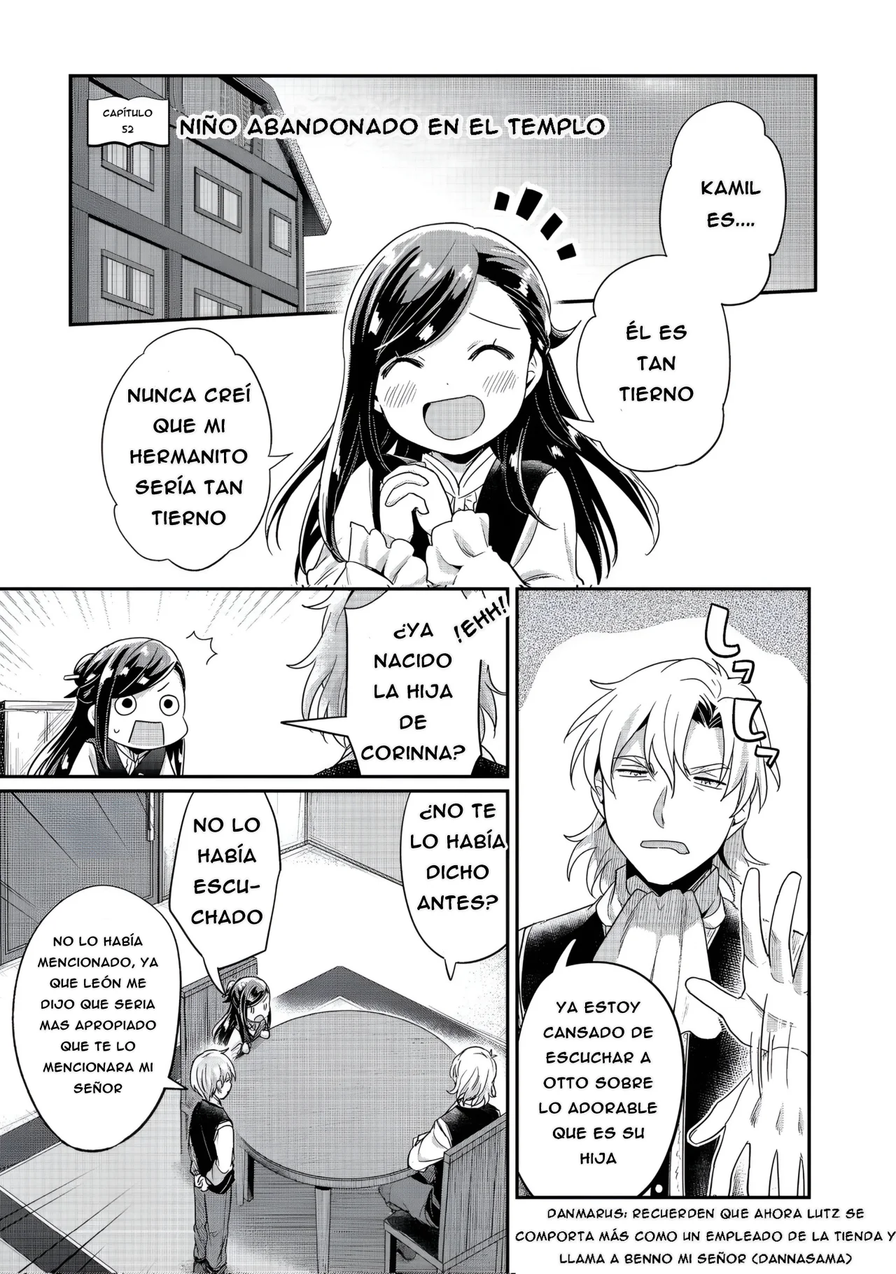 Honzuki no Gekokujou: Shisho ni Naru Tame ni wa Shudan wo Erandeiraremasen Dai 2-bu – Hon no Tame nara Miko ni Naru! Capítulo 52 - Page 3