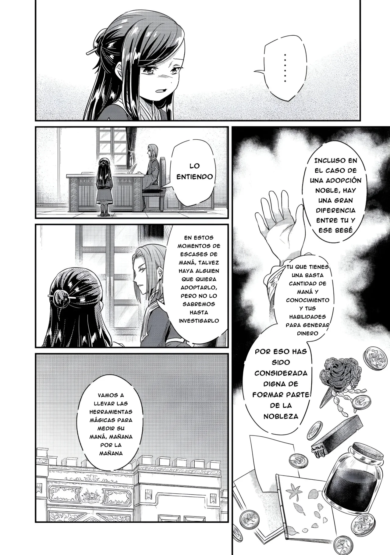Honzuki no Gekokujou: Shisho ni Naru Tame ni wa Shudan wo Erandeiraremasen Dai 2-bu – Hon no Tame nara Miko ni Naru! Capítulo 52 - Page 32