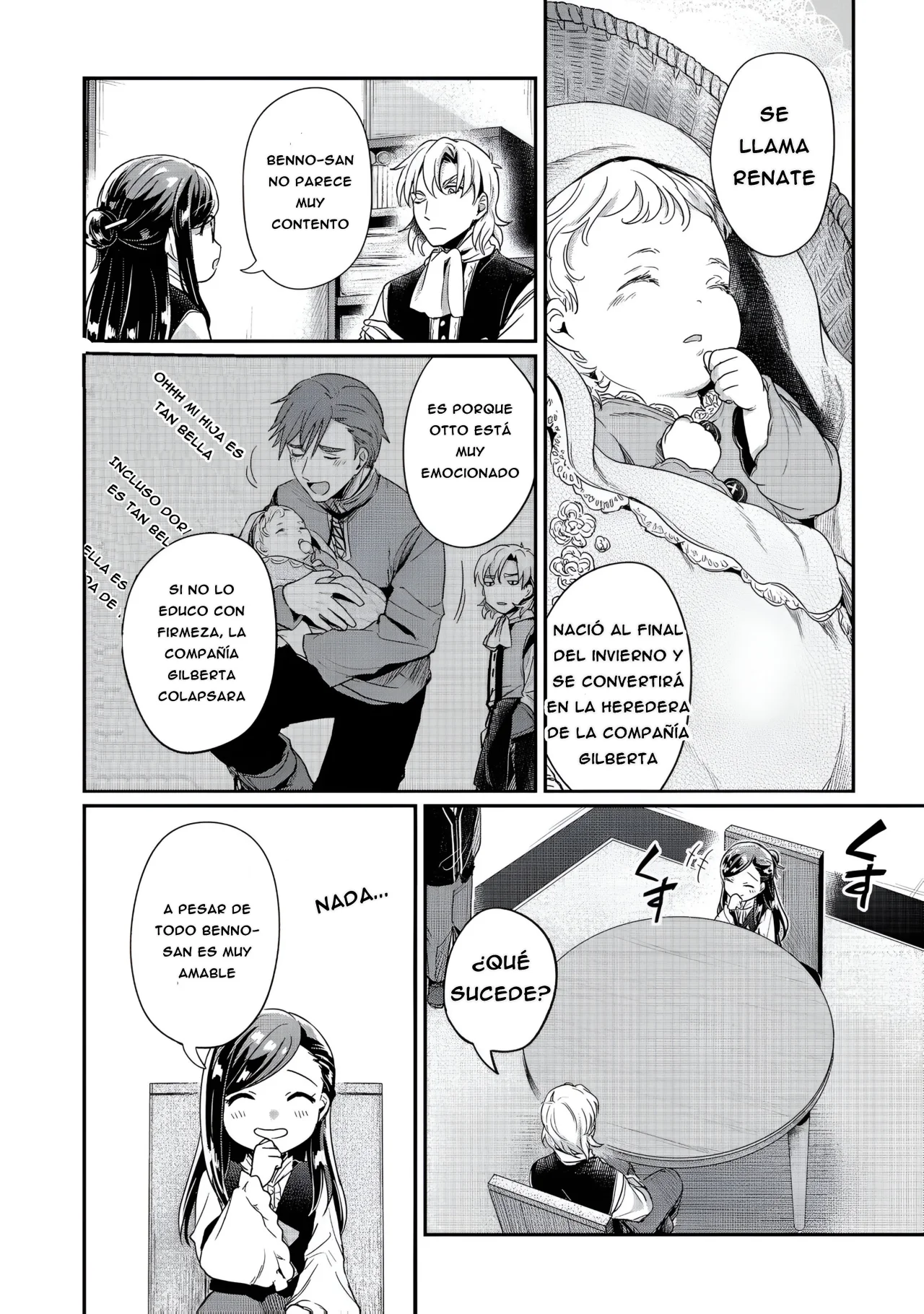 Honzuki no Gekokujou: Shisho ni Naru Tame ni wa Shudan wo Erandeiraremasen Dai 2-bu – Hon no Tame nara Miko ni Naru! Capítulo 52 - Page 4