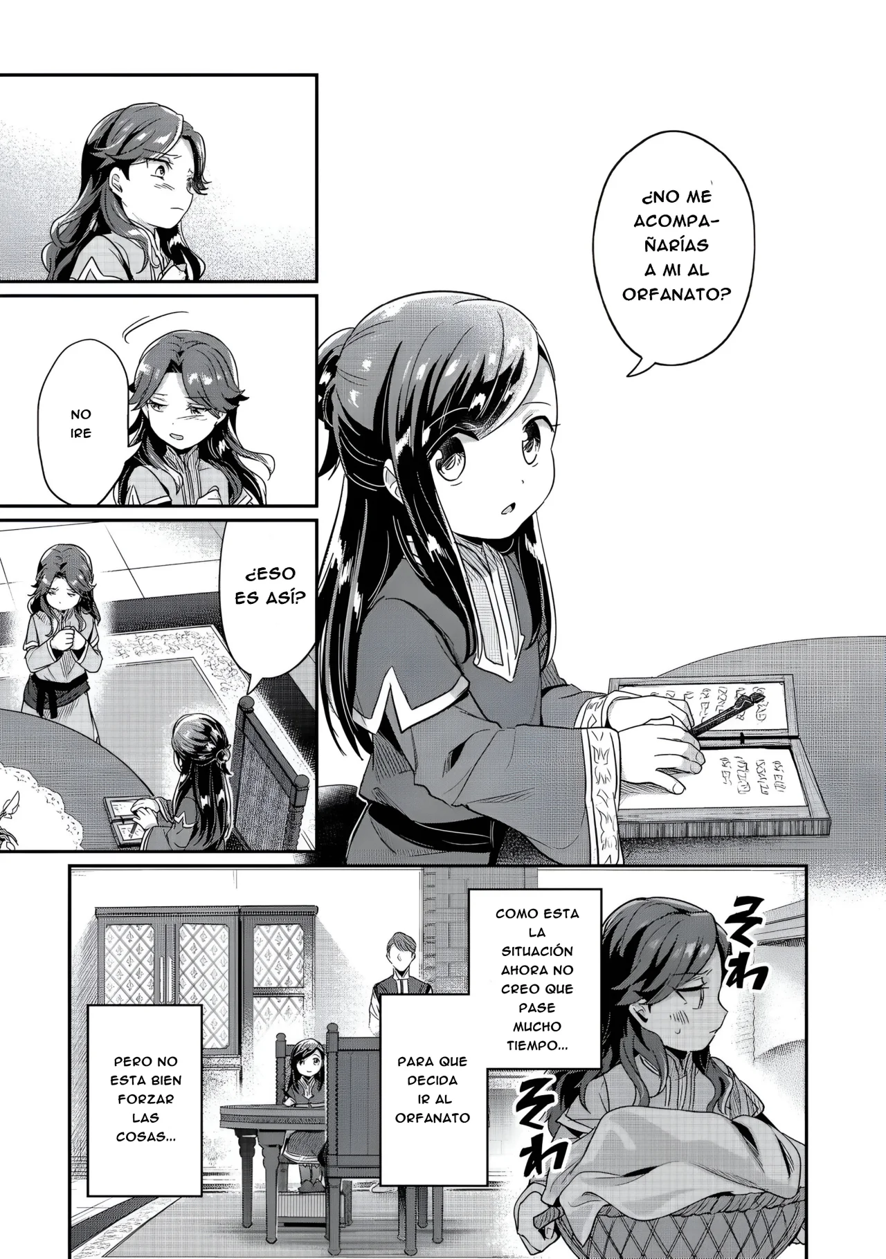 Honzuki no Gekokujou: Shisho ni Naru Tame ni wa Shudan wo Erandeiraremasen Dai 2-bu – Hon no Tame nara Miko ni Naru! Capítulo 53 - Page 11