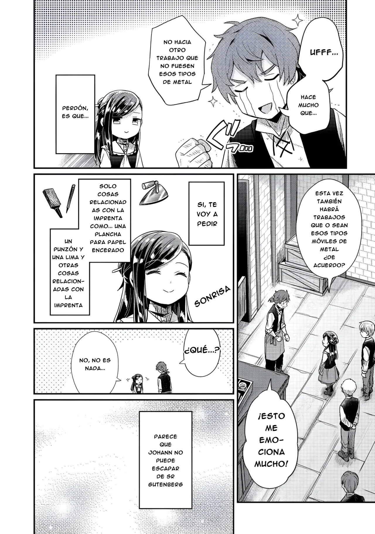 Honzuki no Gekokujou: Shisho ni Naru Tame ni wa Shudan wo Erandeiraremasen Dai 2-bu – Hon no Tame nara Miko ni Naru! Capítulo 53 - Page 34