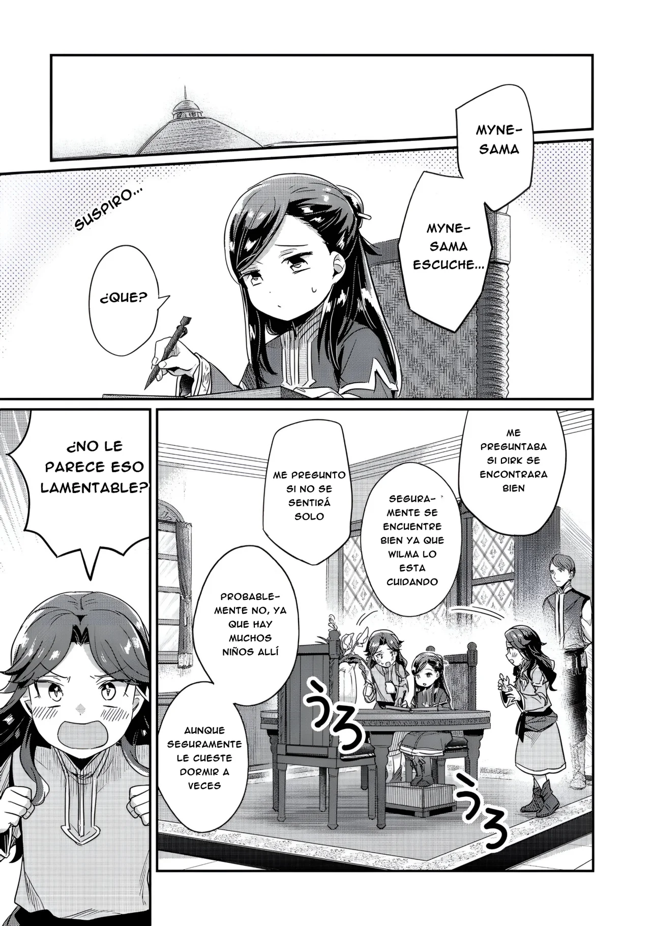Honzuki no Gekokujou: Shisho ni Naru Tame ni wa Shudan wo Erandeiraremasen Dai 2-bu – Hon no Tame nara Miko ni Naru! Capítulo 53 - Page 9