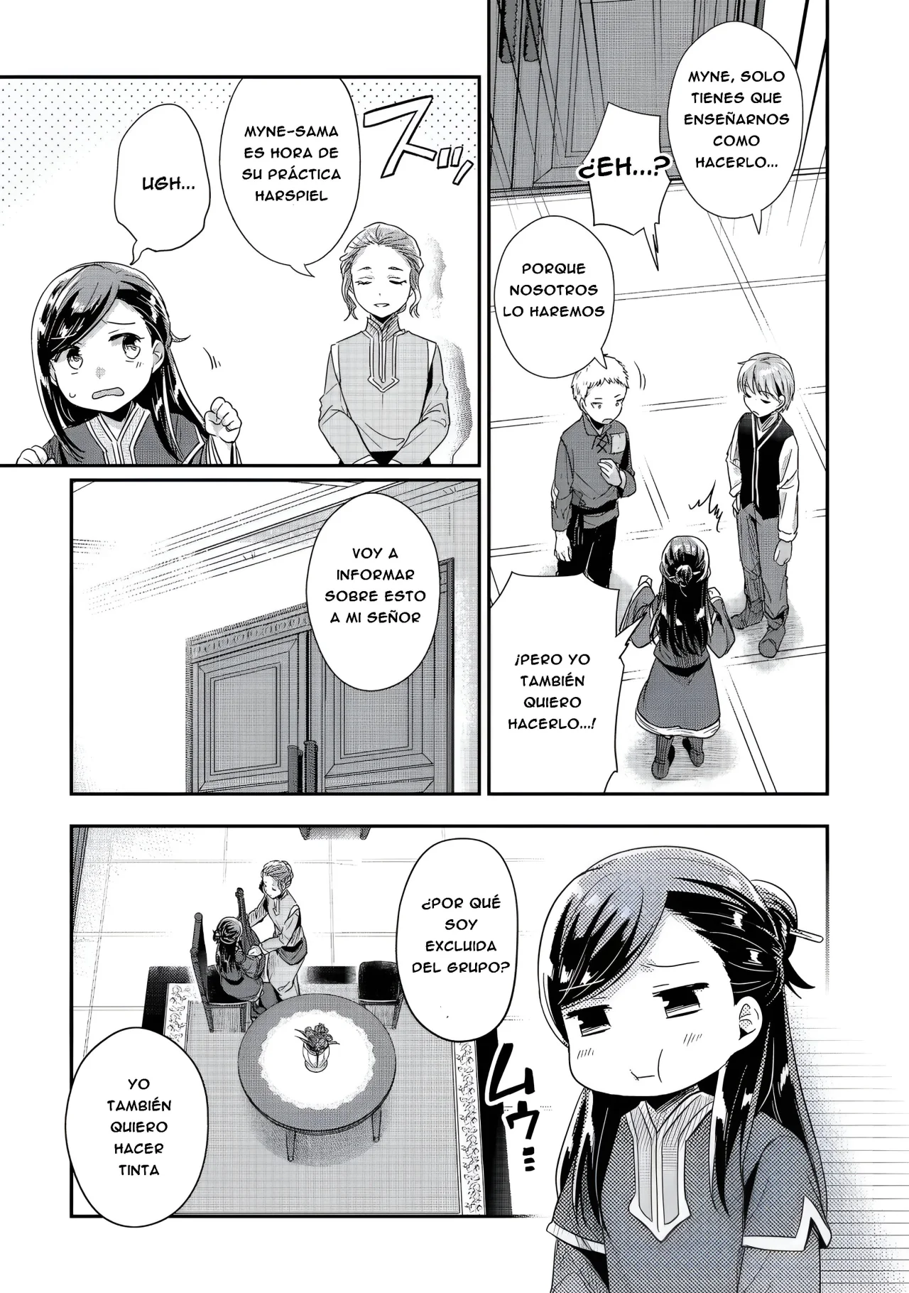 Honzuki no Gekokujou: Shisho ni Naru Tame ni wa Shudan wo Erandeiraremasen Dai 2-bu – Hon no Tame nara Miko ni Naru! Capítulo 54 - Page 11
