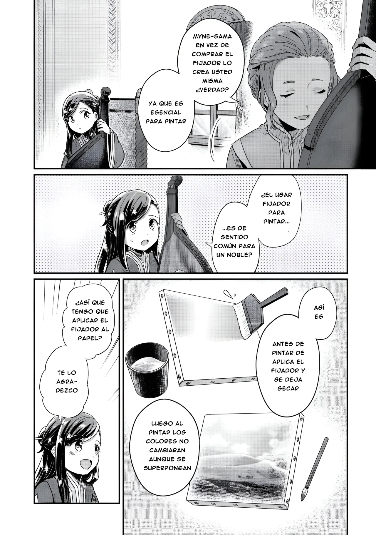 Honzuki no Gekokujou: Shisho ni Naru Tame ni wa Shudan wo Erandeiraremasen Dai 2-bu – Hon no Tame nara Miko ni Naru! Capítulo 54 - Page 12