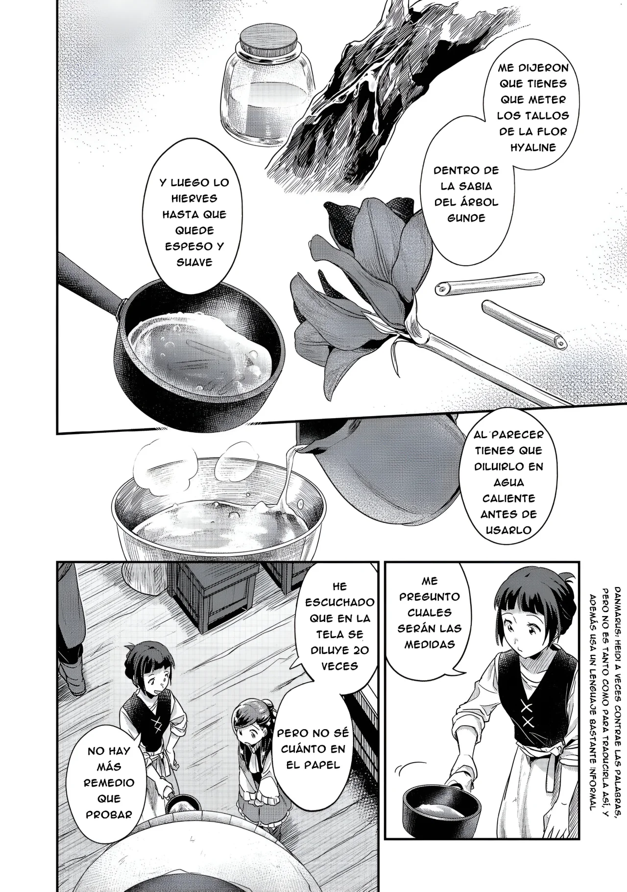 Honzuki no Gekokujou: Shisho ni Naru Tame ni wa Shudan wo Erandeiraremasen Dai 2-bu – Hon no Tame nara Miko ni Naru! Capítulo 54 - Page 14