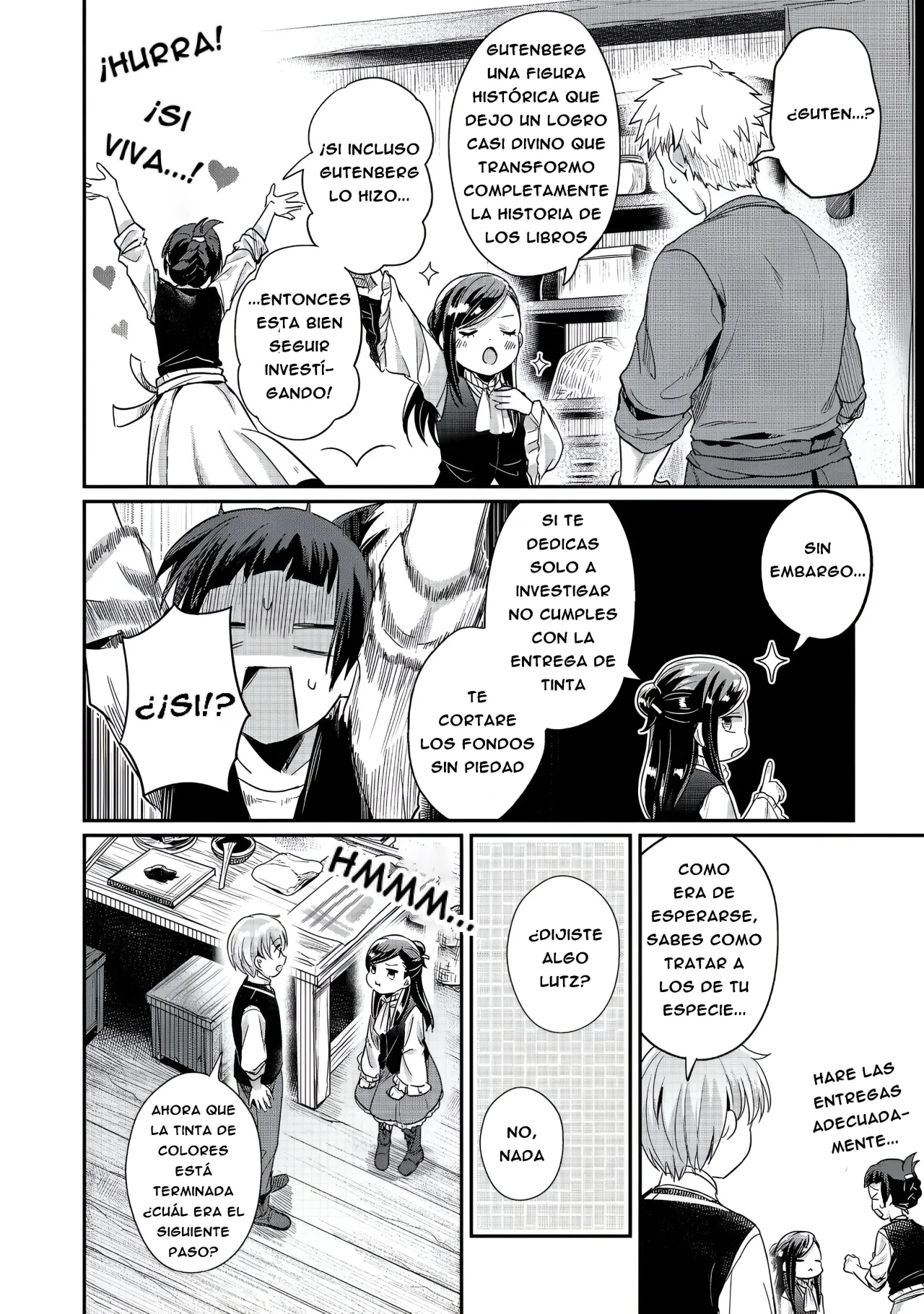 Honzuki no Gekokujou: Shisho ni Naru Tame ni wa Shudan wo Erandeiraremasen Dai 2-bu – Hon no Tame nara Miko ni Naru! Capítulo 54 - Page 18