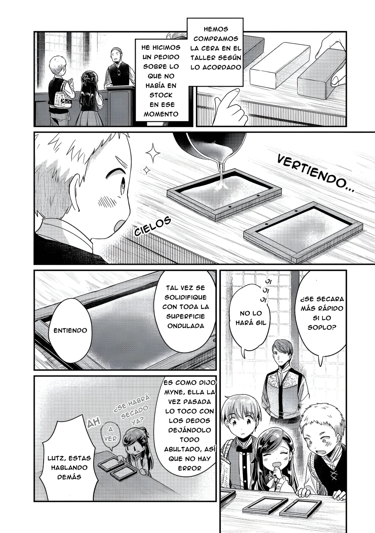 Honzuki no Gekokujou: Shisho ni Naru Tame ni wa Shudan wo Erandeiraremasen Dai 2-bu – Hon no Tame nara Miko ni Naru! Capítulo 54 - Page 22