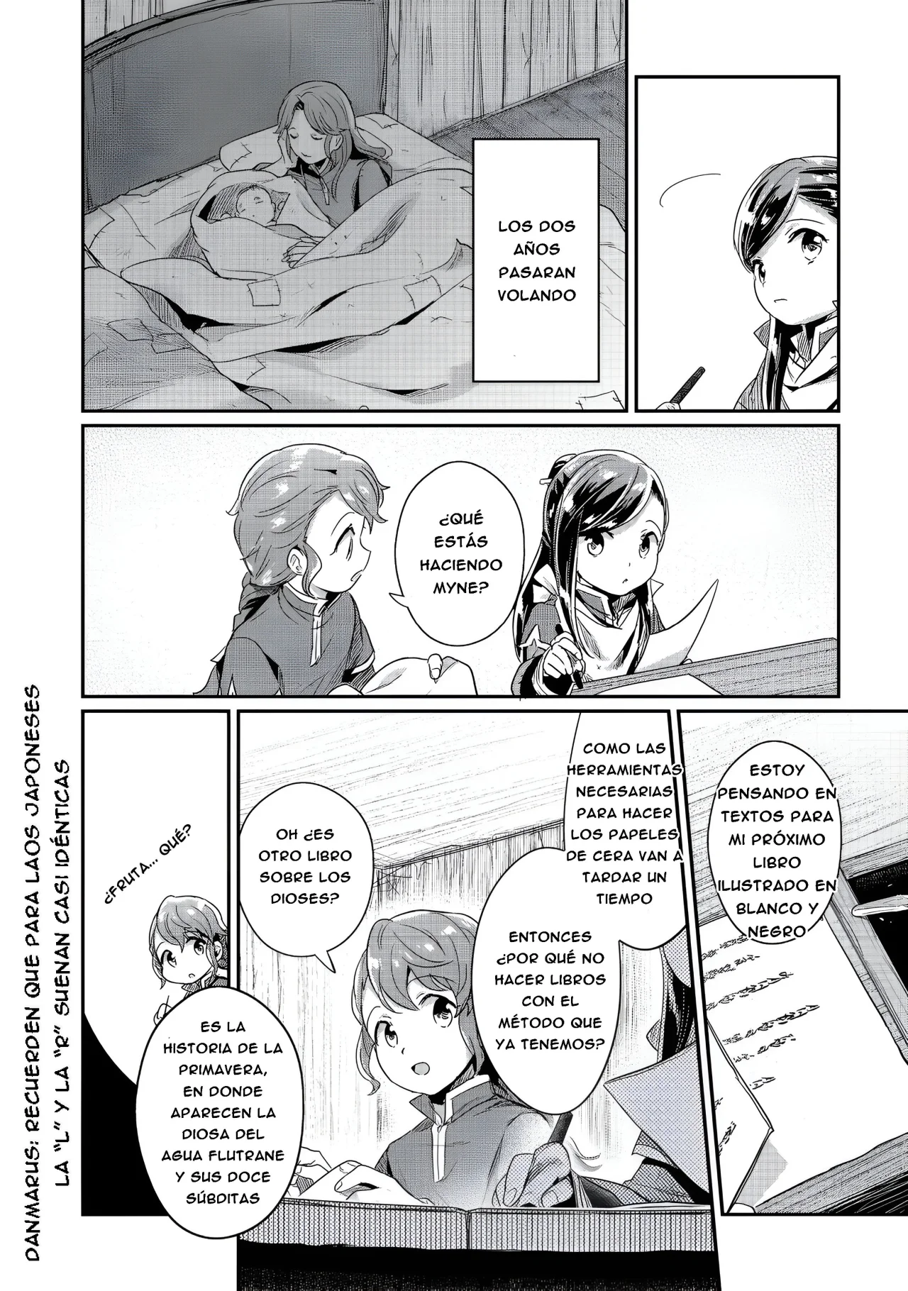 Honzuki no Gekokujou: Shisho ni Naru Tame ni wa Shudan wo Erandeiraremasen Dai 2-bu – Hon no Tame nara Miko ni Naru! Capítulo 54 - Page 28