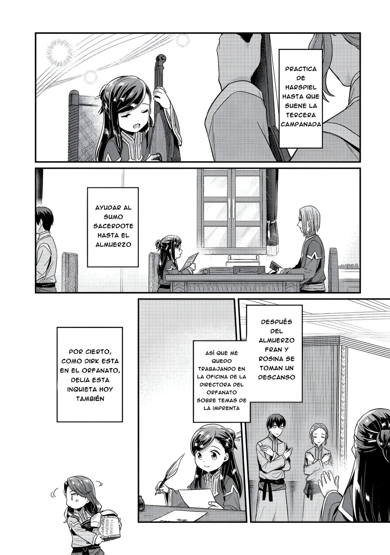 Honzuki no Gekokujou: Shisho ni Naru Tame ni wa Shudan wo Erandeiraremasen Dai 2-bu – Hon no Tame nara Miko ni Naru! Capítulo 54 - Page 32