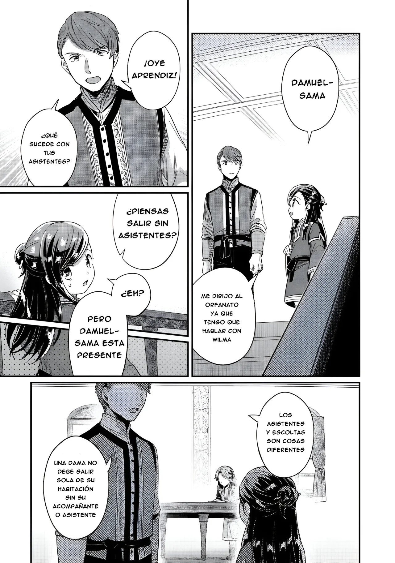 Honzuki no Gekokujou: Shisho ni Naru Tame ni wa Shudan wo Erandeiraremasen Dai 2-bu – Hon no Tame nara Miko ni Naru! Capítulo 54 - Page 35