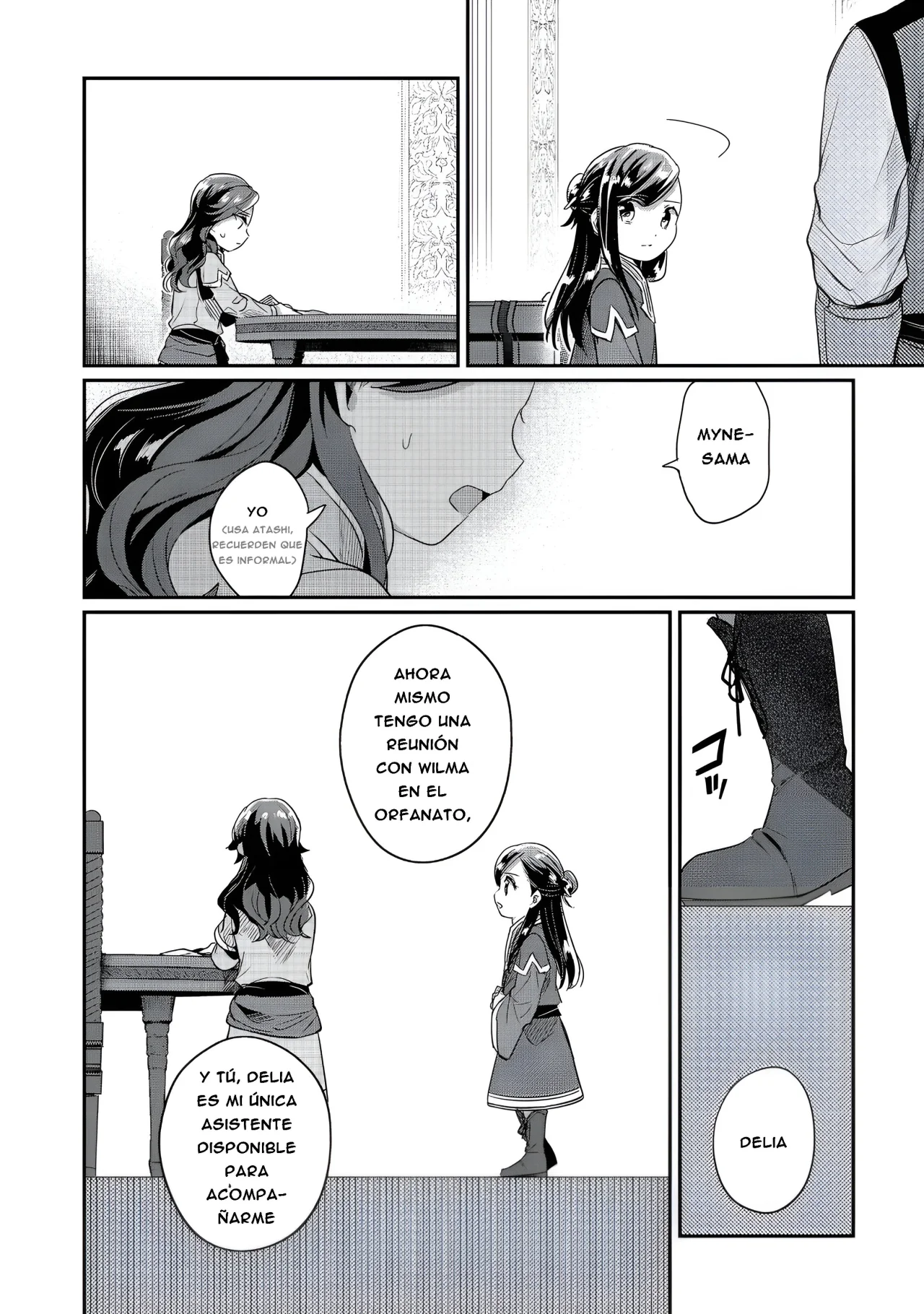 Honzuki no Gekokujou: Shisho ni Naru Tame ni wa Shudan wo Erandeiraremasen Dai 2-bu – Hon no Tame nara Miko ni Naru! Capítulo 54 - Page 36