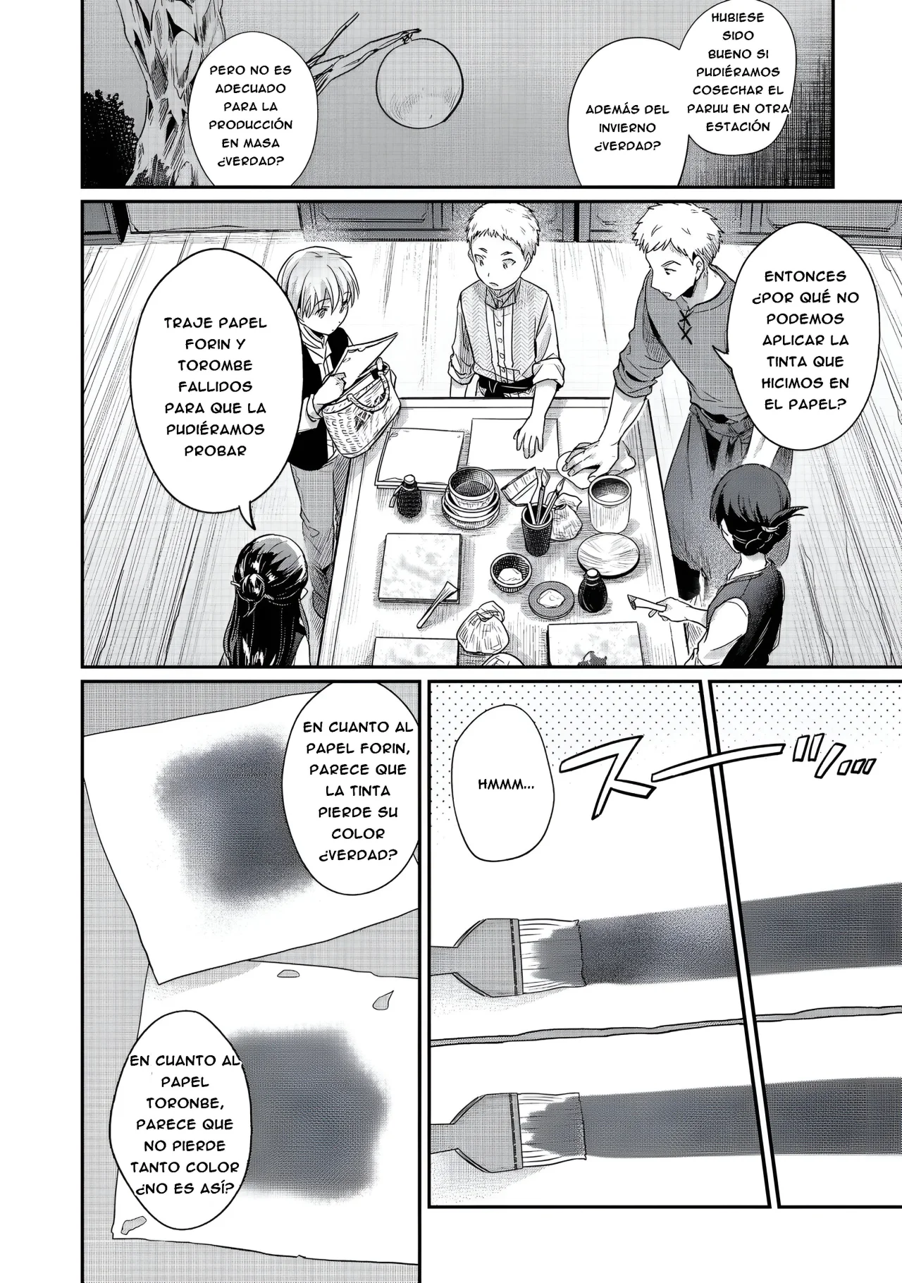 Honzuki no Gekokujou: Shisho ni Naru Tame ni wa Shudan wo Erandeiraremasen Dai 2-bu – Hon no Tame nara Miko ni Naru! Capítulo 54 - Page 6