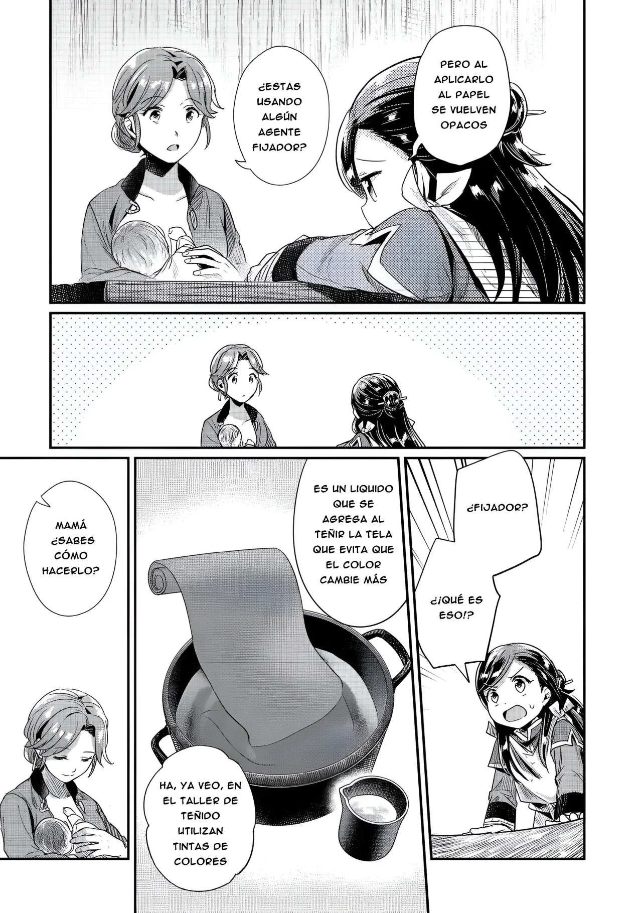 Honzuki no Gekokujou: Shisho ni Naru Tame ni wa Shudan wo Erandeiraremasen Dai 2-bu – Hon no Tame nara Miko ni Naru! Capítulo 54 - Page 9