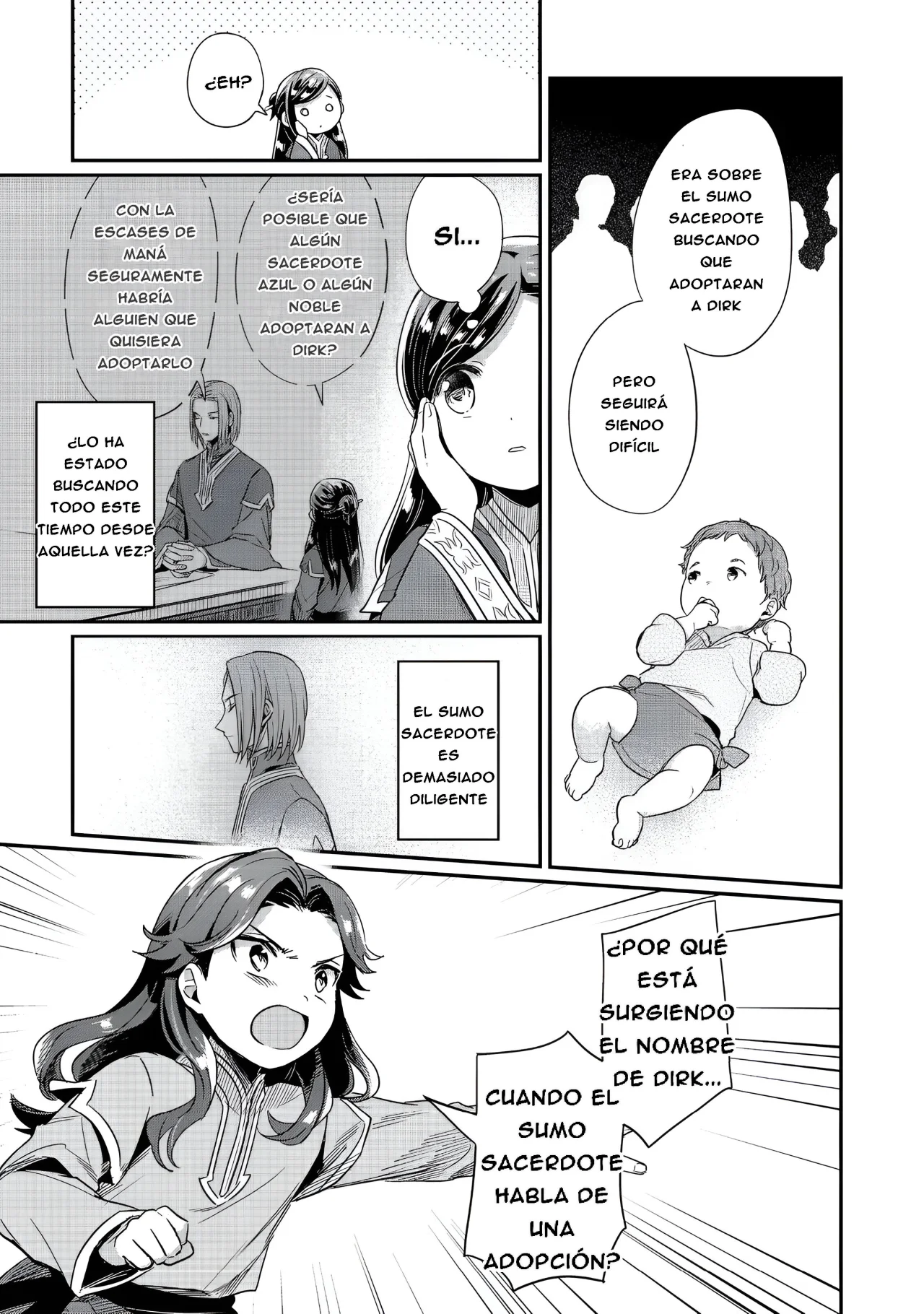 Honzuki no Gekokujou: Shisho ni Naru Tame ni wa Shudan wo Erandeiraremasen Dai 2-bu – Hon no Tame nara Miko ni Naru! Capítulo 55 - Page 14