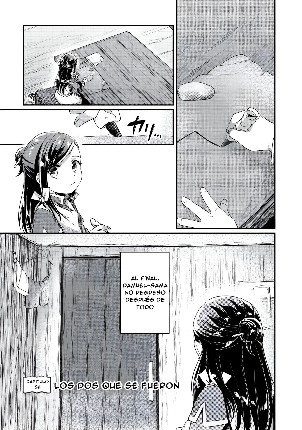 Honzuki no Gekokujou: Shisho ni Naru Tame ni wa Shudan wo Erandeiraremasen Dai 2-bu – Hon no Tame nara Miko ni Naru! Capítulo 56 - Page 2