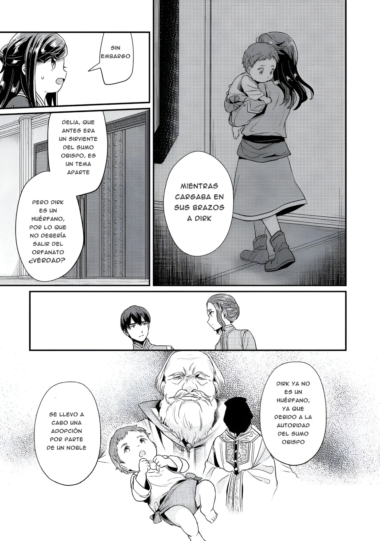 Honzuki no Gekokujou: Shisho ni Naru Tame ni wa Shudan wo Erandeiraremasen Dai 2-bu – Hon no Tame nara Miko ni Naru! Capítulo 56 - Page 22