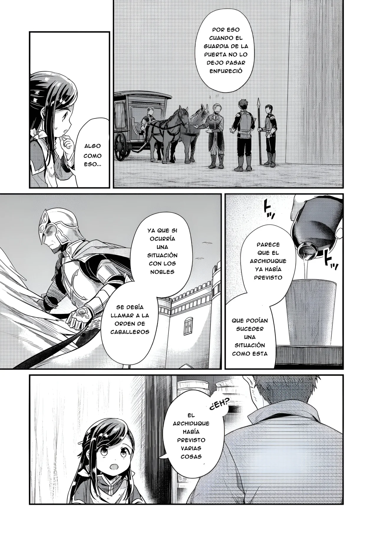 Honzuki no Gekokujou: Shisho ni Naru Tame ni wa Shudan wo Erandeiraremasen Dai 2-bu – Hon no Tame nara Miko ni Naru! Capítulo 56 - Page 6