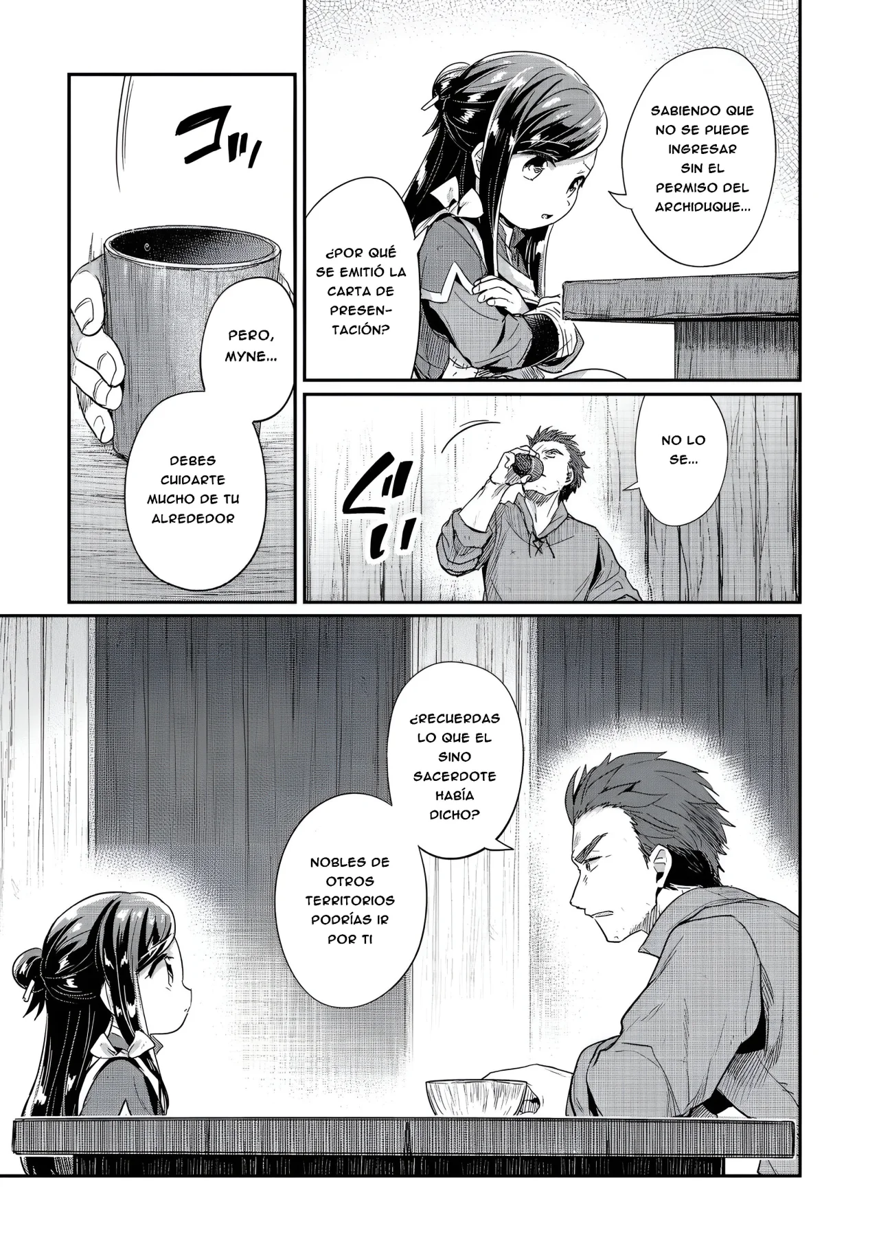 Honzuki no Gekokujou: Shisho ni Naru Tame ni wa Shudan wo Erandeiraremasen Dai 2-bu – Hon no Tame nara Miko ni Naru! Capítulo 56 - Page 8