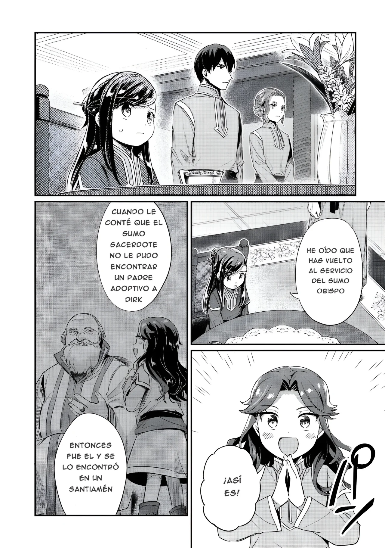 Honzuki no Gekokujou: Shisho ni Naru Tame ni wa Shudan wo Erandeiraremasen Dai 2-bu – Hon no Tame nara Miko ni Naru! Capítulo 57 - Page 3